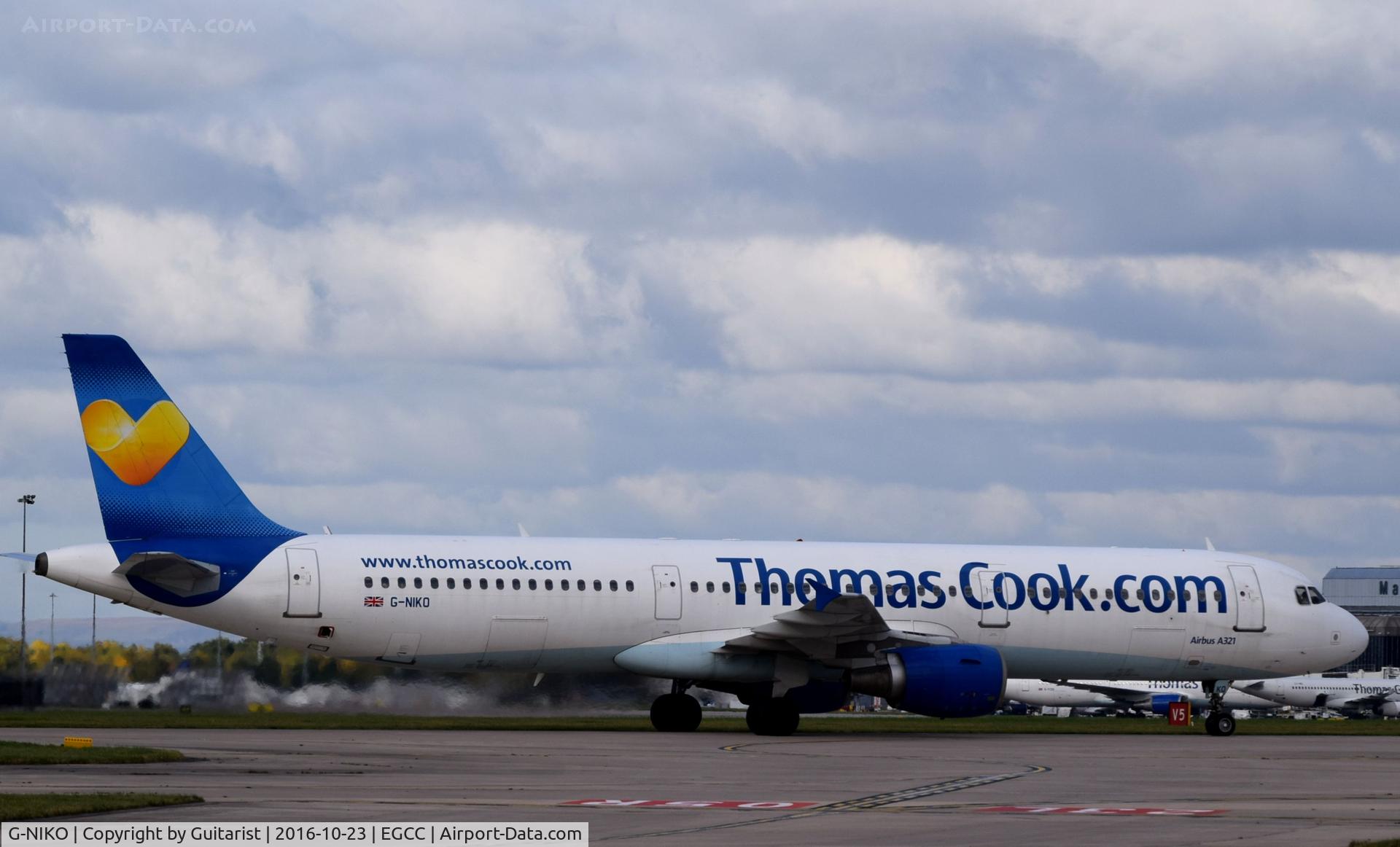 G-NIKO, 2000 Airbus A321-211 C/N 1250, At Manchester