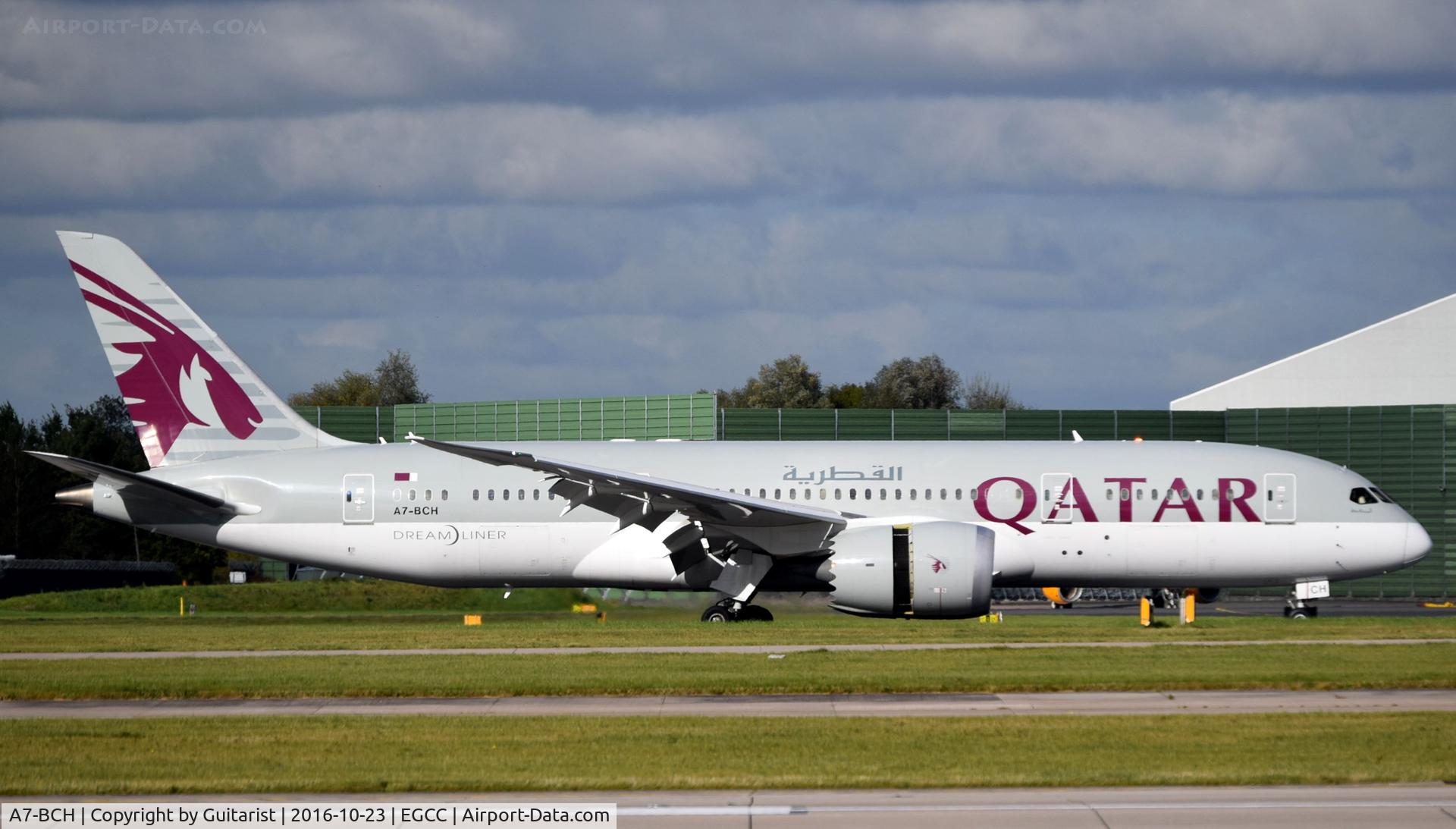 A7-BCH, 2013 Boeing 787-8 Dreamliner Dreamliner C/N 38326, At Manchester