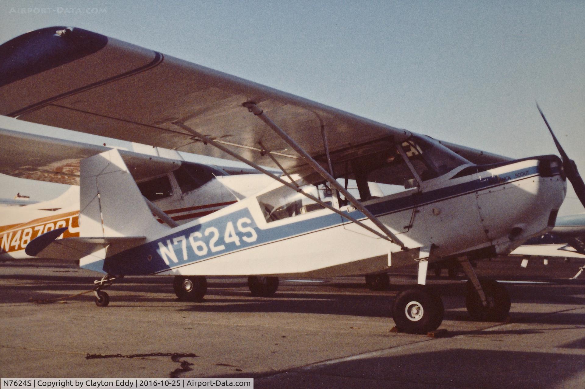 N7624S, 1976 Bellanca 8GCBC Scout C/N 207-76, N7624S