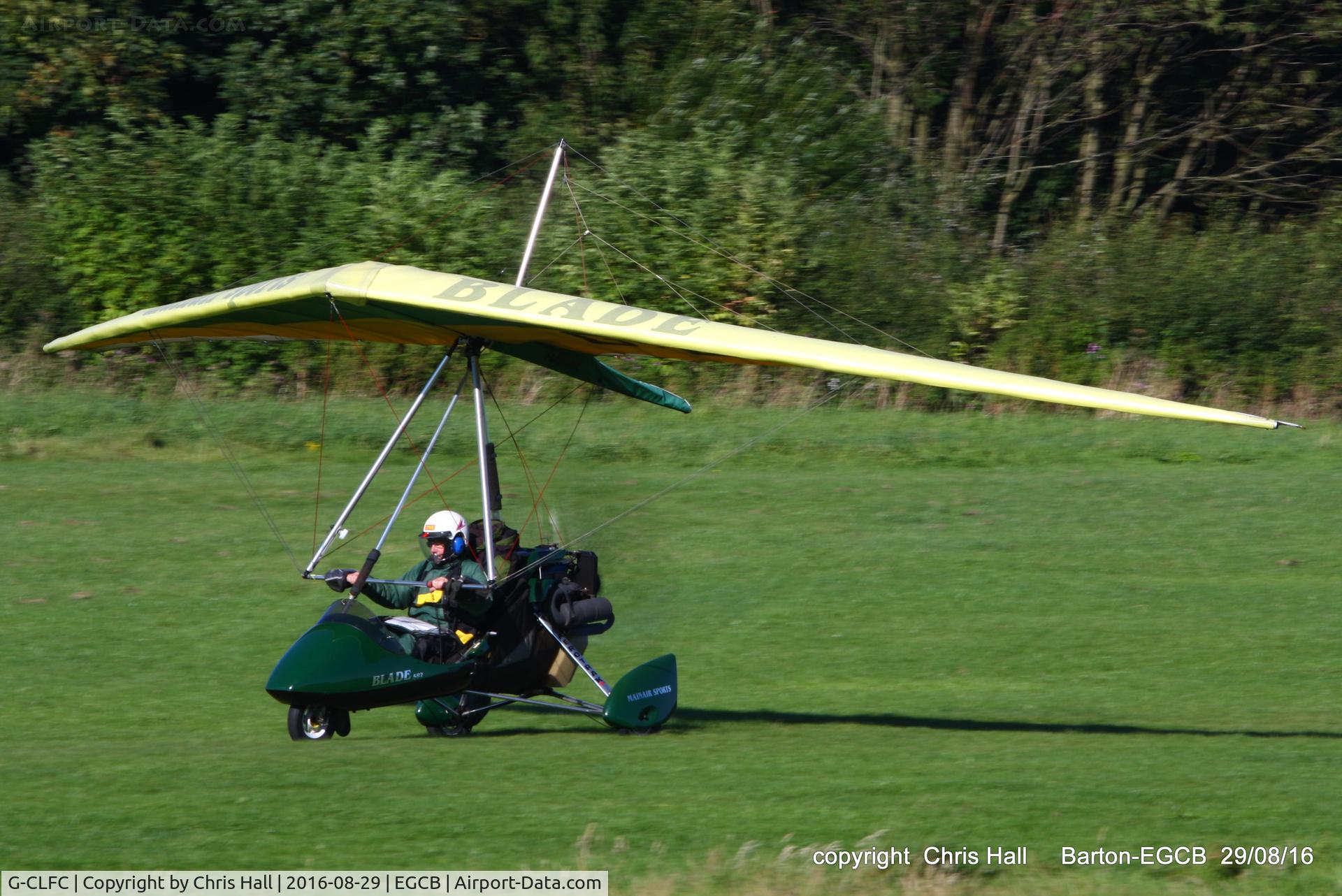 G-CLFC, 2002 Mainair Blade C/N 1324-0502-7-W1119, at Barton