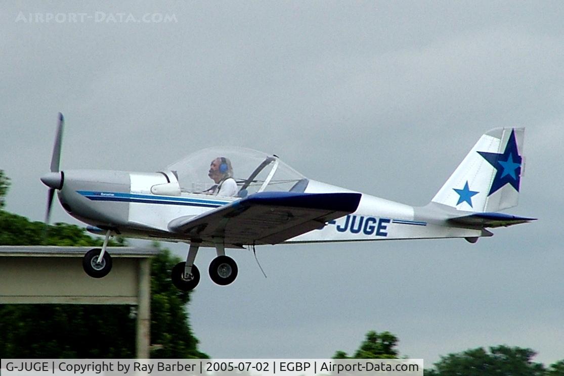 G-JUGE, 2003 Cosmik EV-97 TeamEurostar UK C/N 1709, Evektor EV-97 Eurostar [2003-1709] Kemble~G 02/07/2005