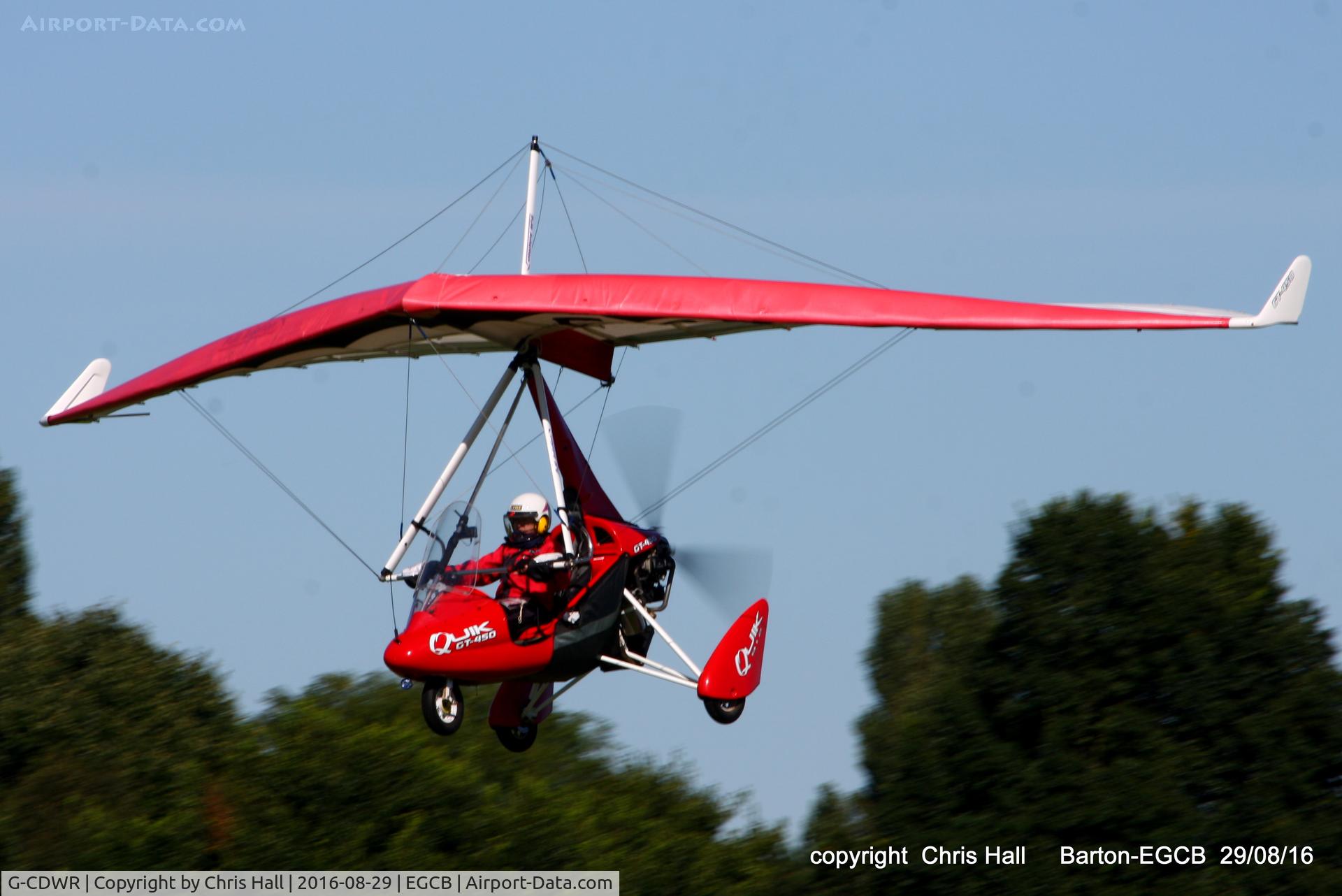 G-CDWR, 2006 P&M Aviation Quik GT450 C/N 8181, UK LAA Tour at Barton