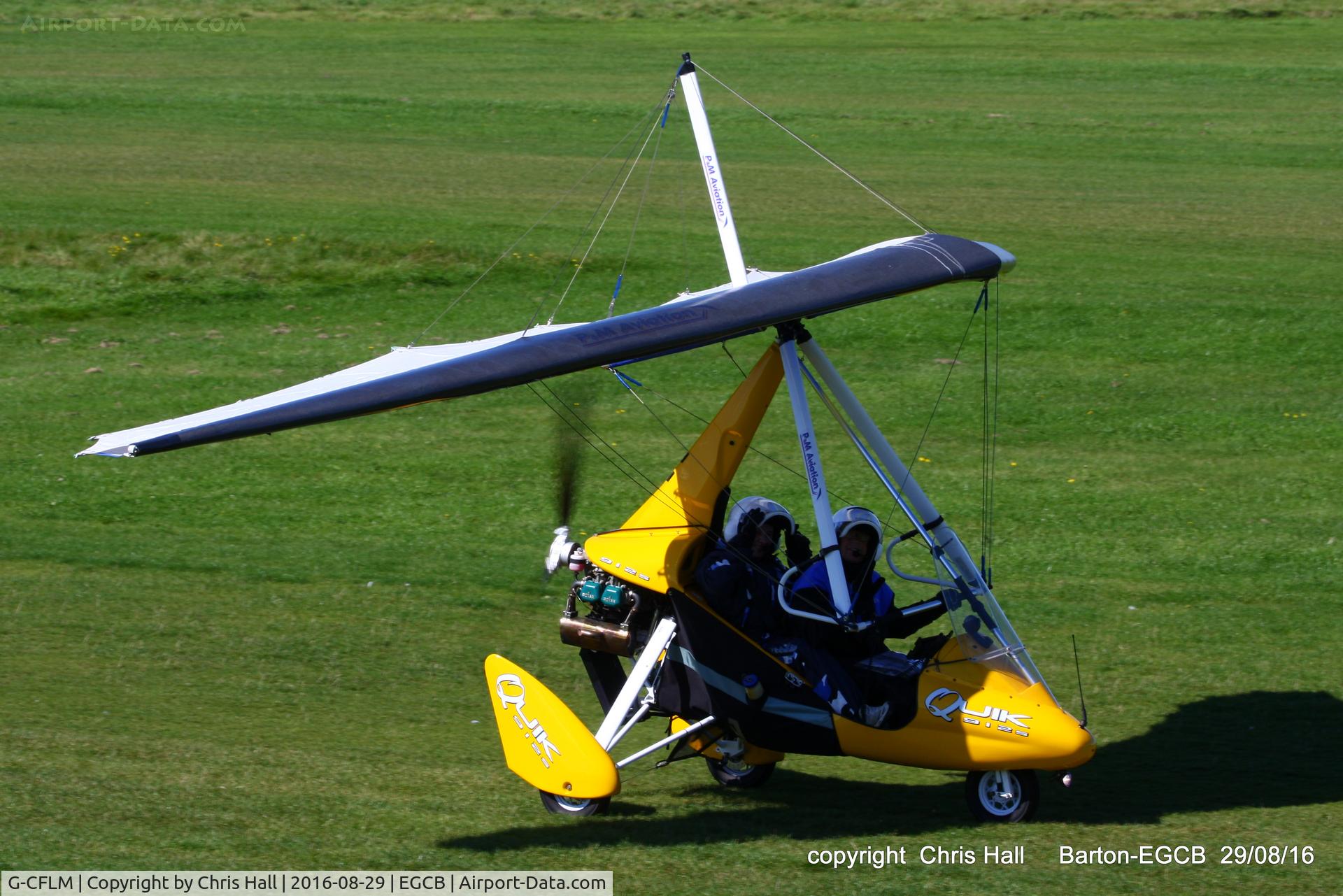 G-CFLM, 2008 Mainair Pegasus Quik C/N 8399, UK LAA Tour at Barton