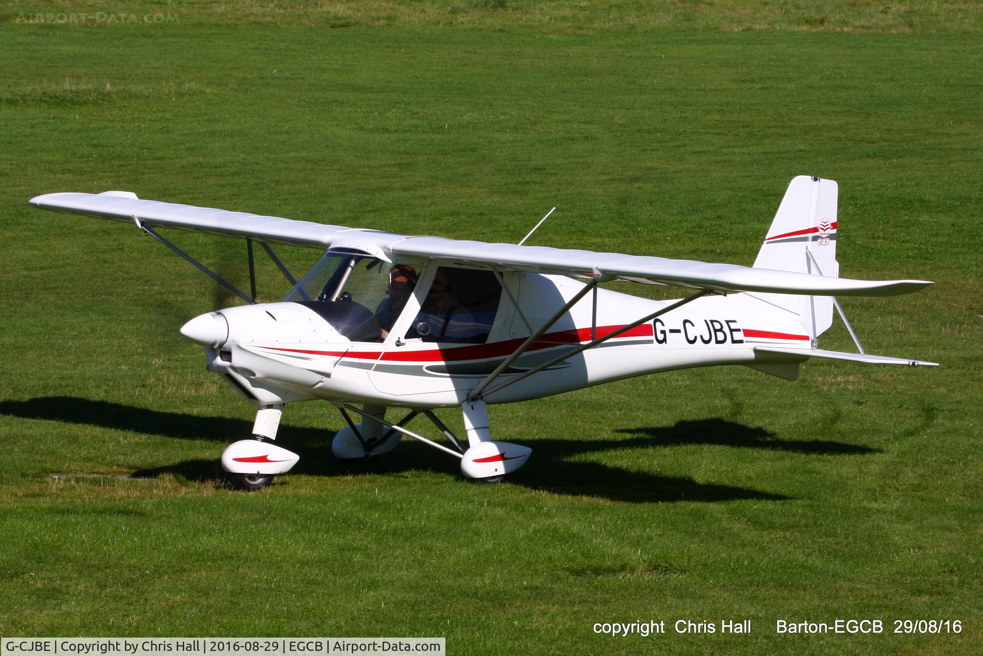 G-CJBE, 2016 Comco Ikarus C42 FB80 C/N 1511-7427, UK LAA Tour at Barton