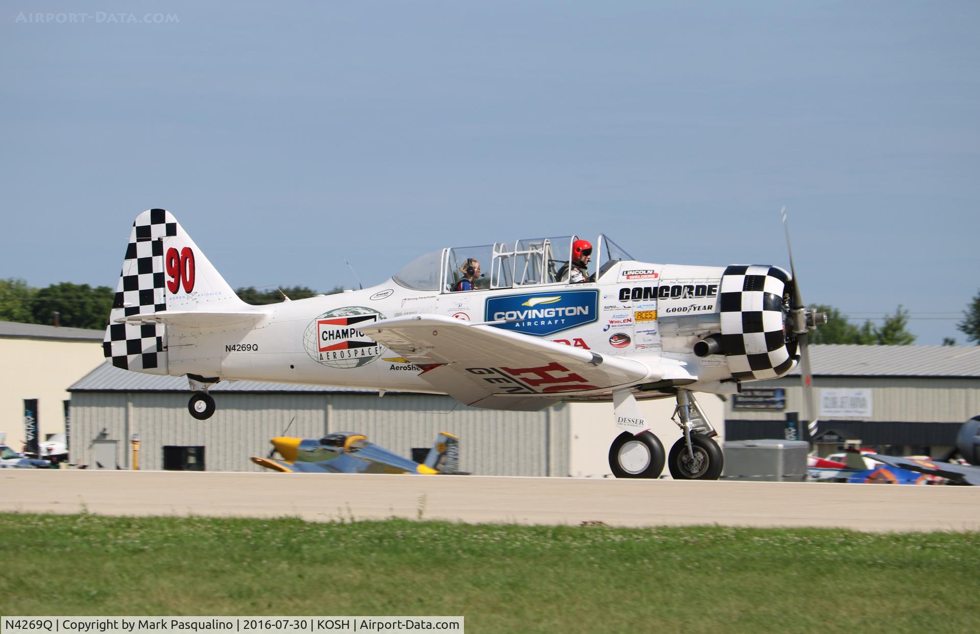 N4269Q, 1953 North American T-6G Texan C/N 197-5, North American T-6G