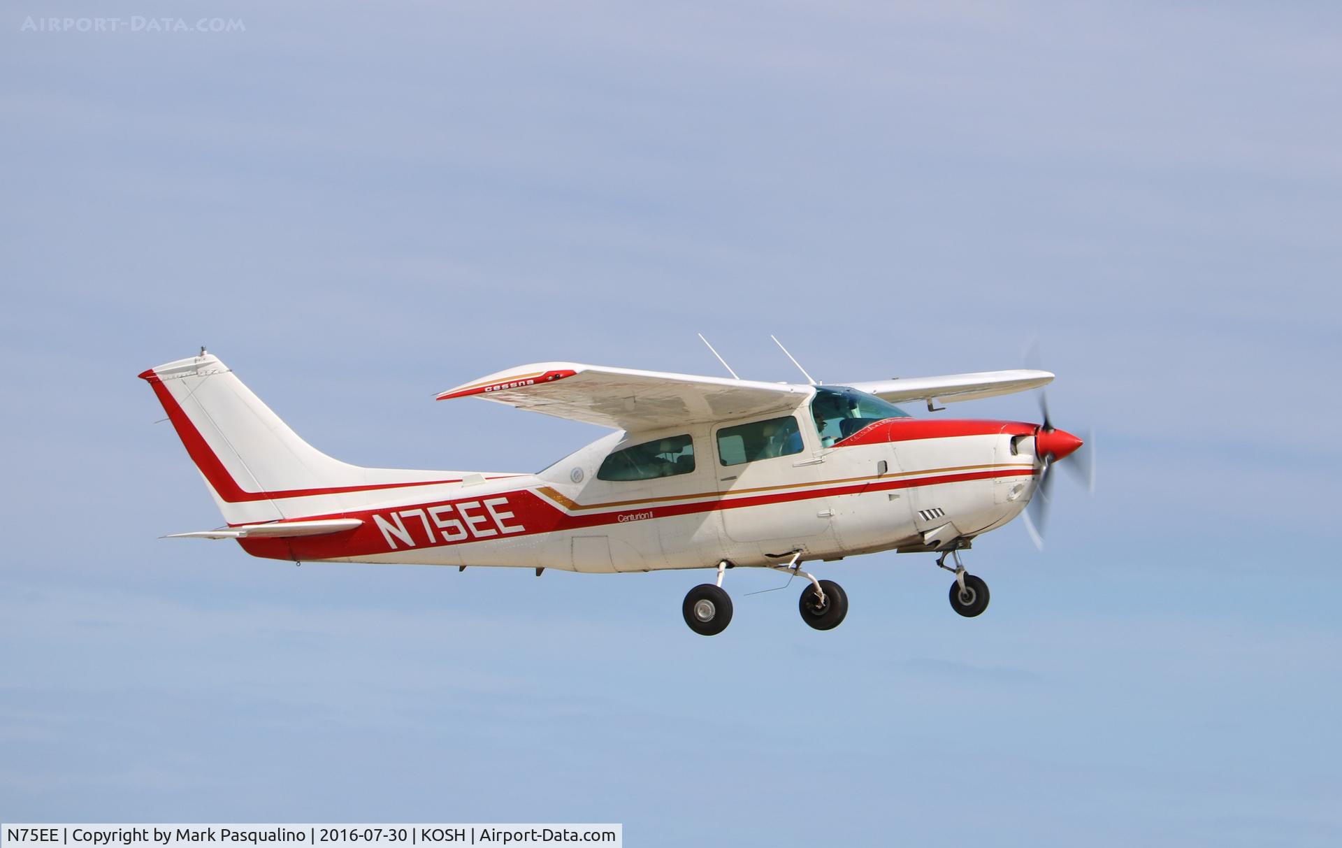 N75EE, 1975 Cessna 210L Centurion C/N 21060837, Cessna 210L