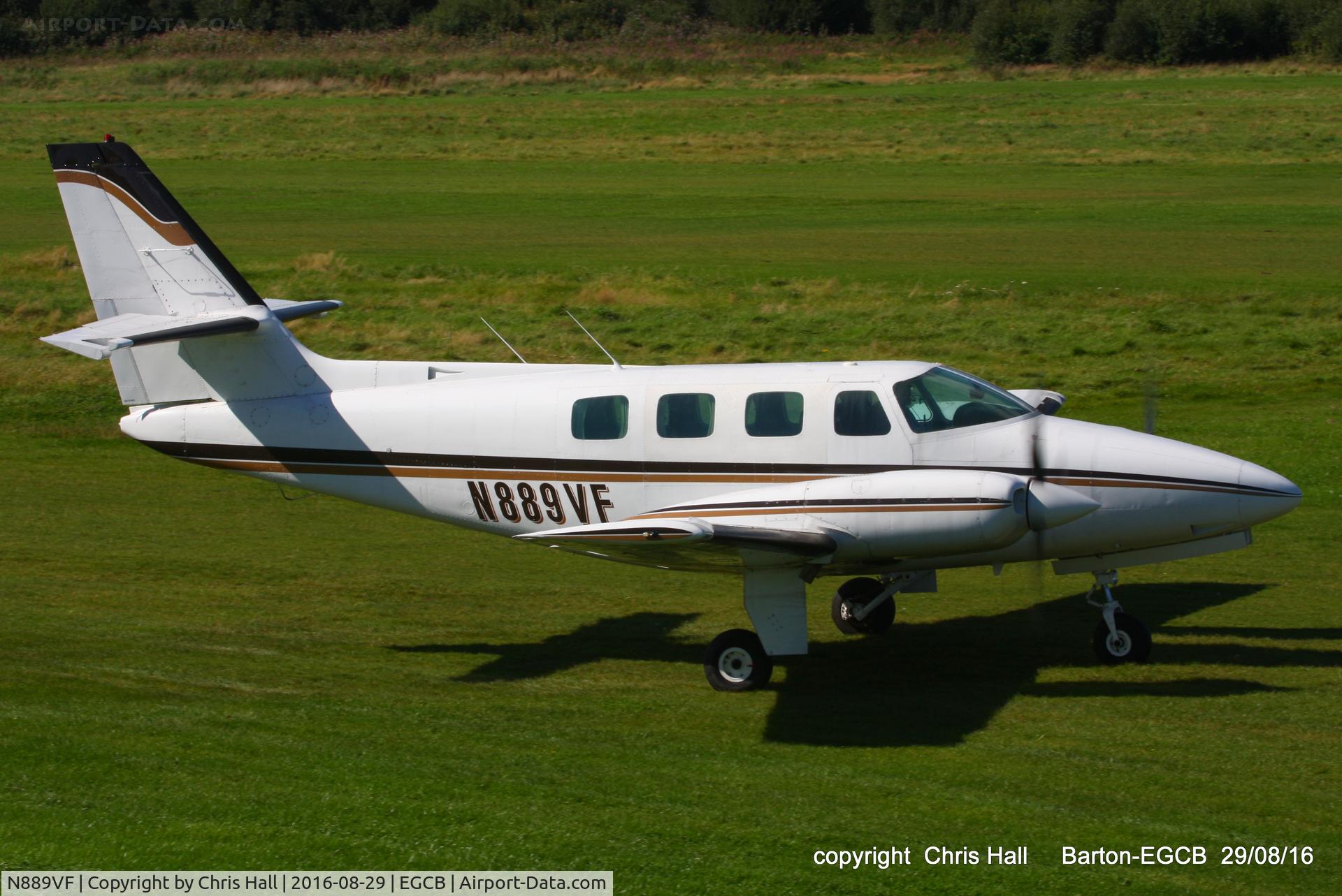 N889VF, 1982 Cessna T303 Crusader C/N T30300102, at Barton
