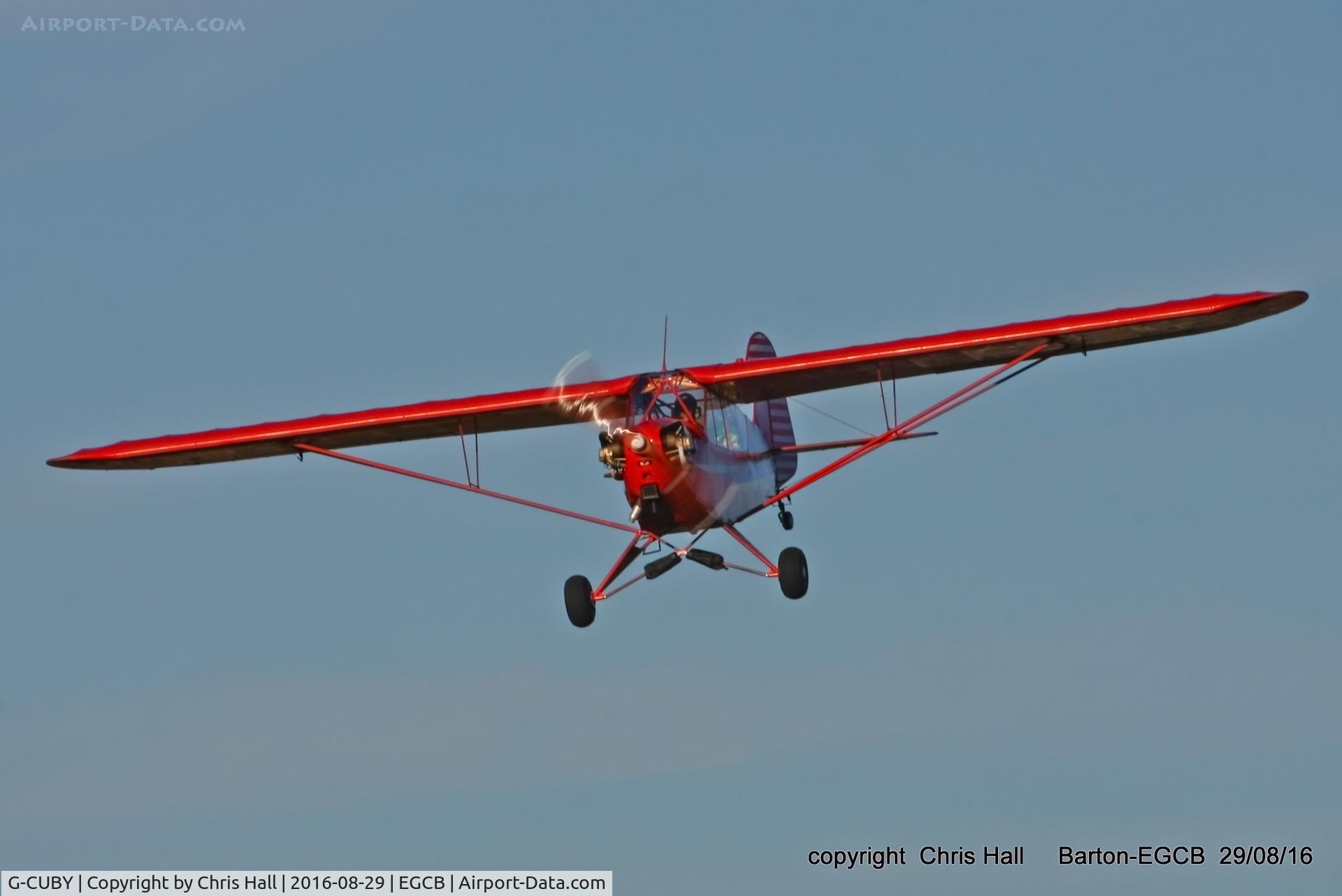 G-CUBY, 1945 Piper J3C-65 Cub Cub C/N 16317, UK LAA Tour at Barton