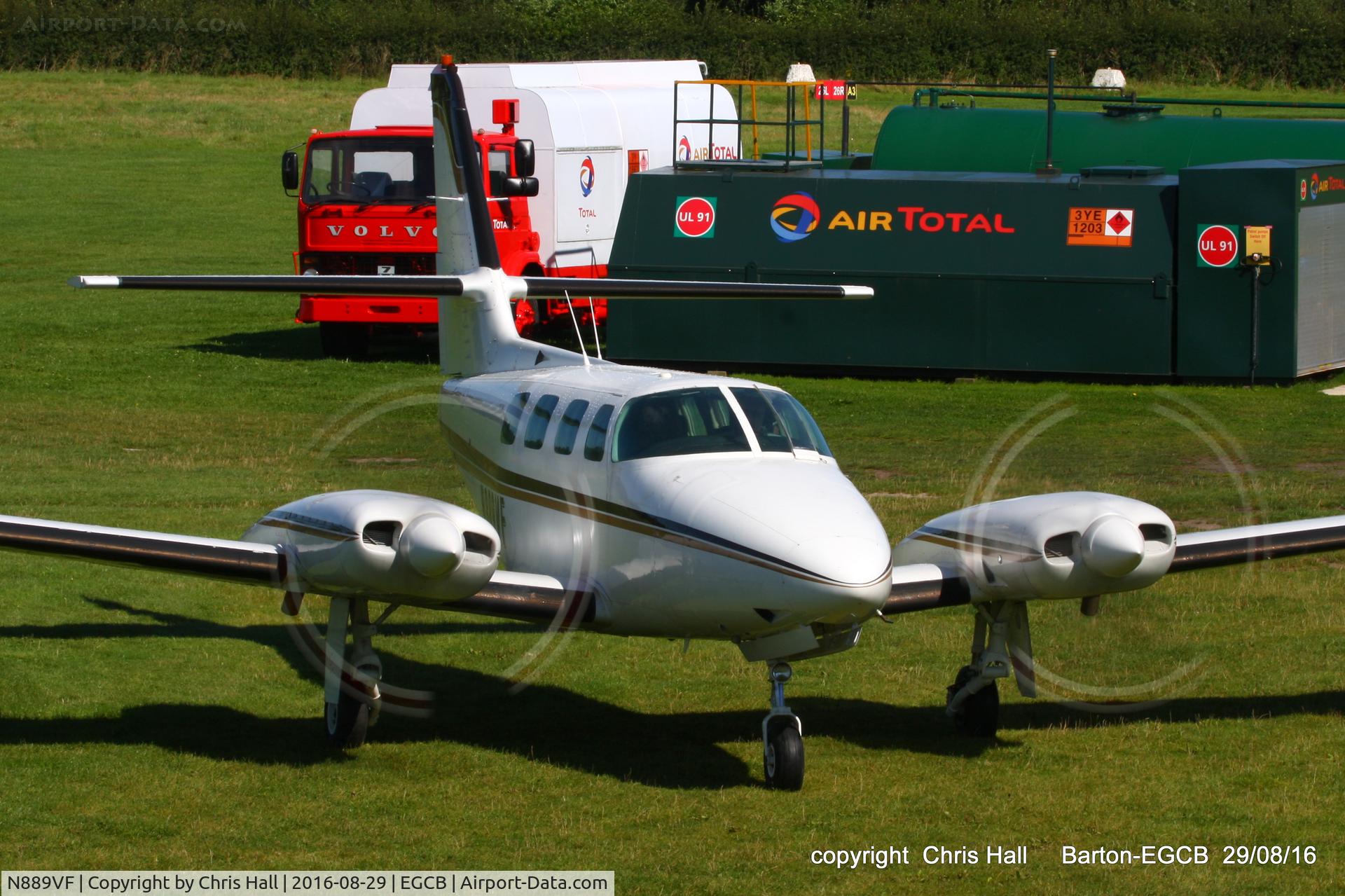 N889VF, 1982 Cessna T303 Crusader C/N T30300102, at Barton