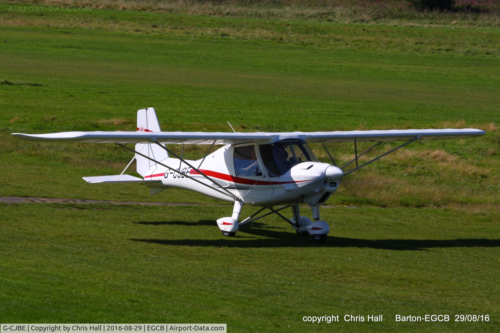 G-CJBE, 2016 Comco Ikarus C42 FB80 C/N 1511-7427, at Barton