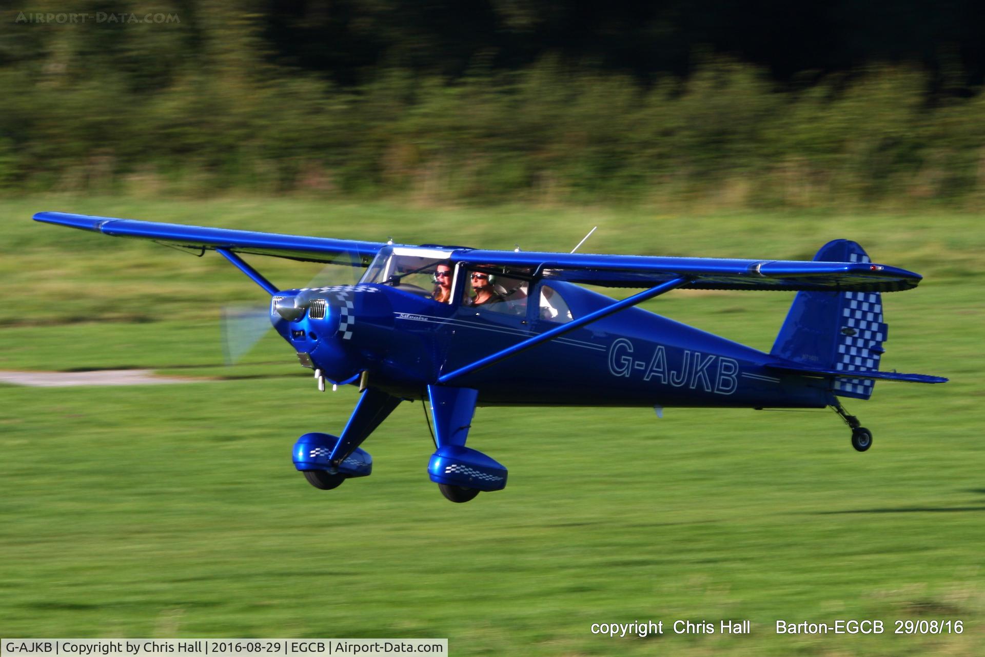 G-AJKB, 1946 Luscombe 8E Silvaire C/N 3058, at Barton