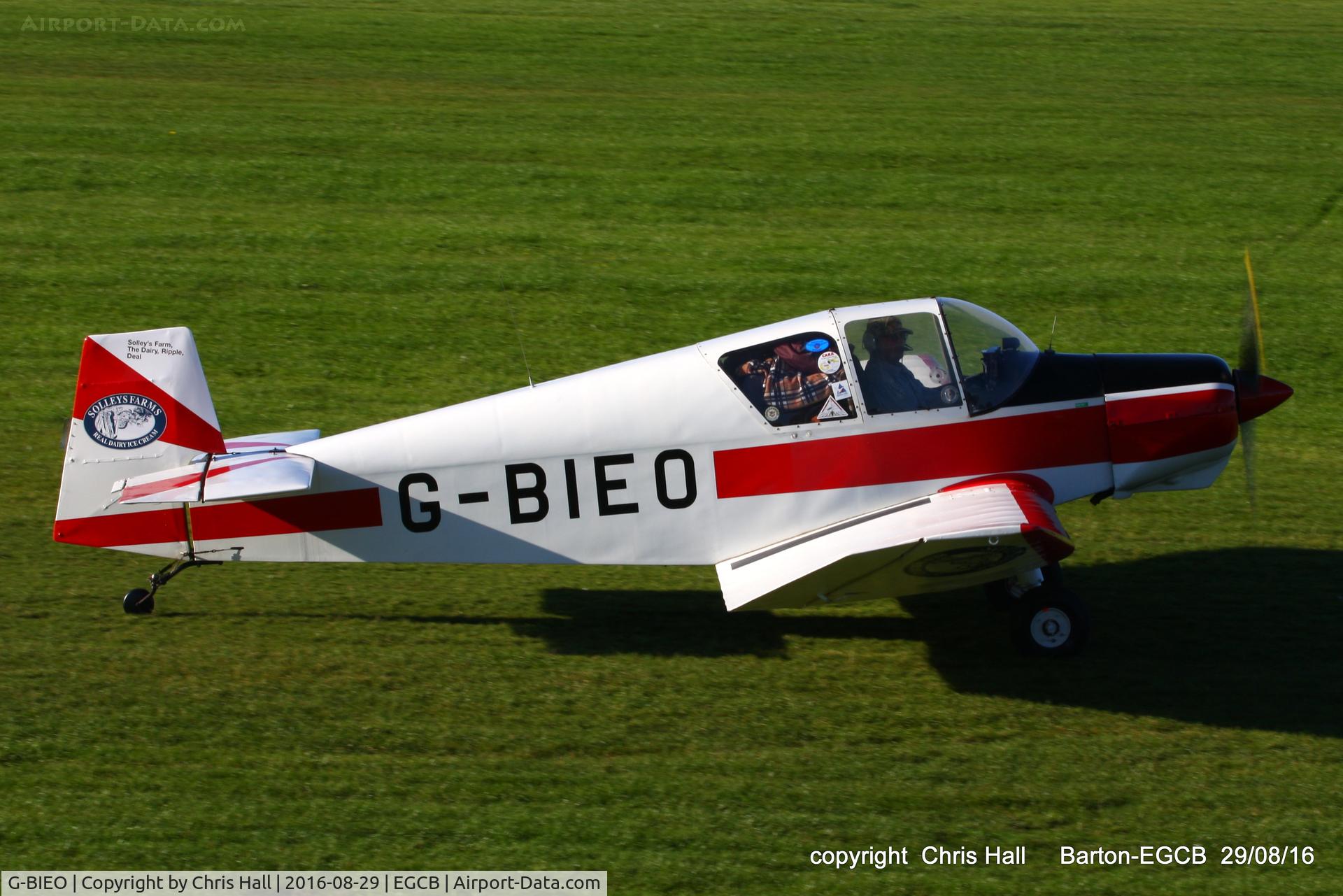 G-BIEO, 1965 Jodel D-112 Club C/N 1296, at Barton