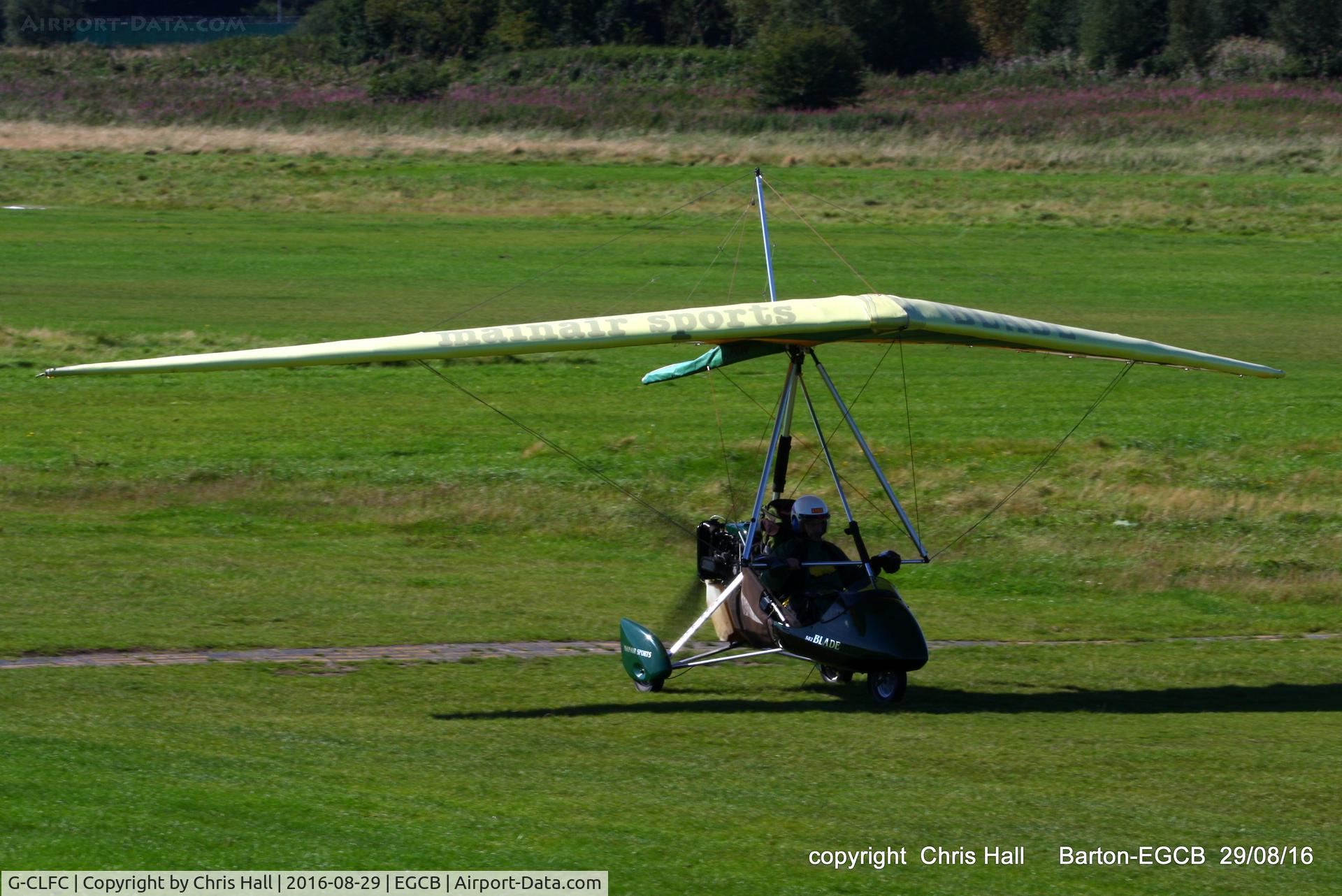 G-CLFC, 2002 Mainair Blade C/N 1324-0502-7-W1119, at Barton