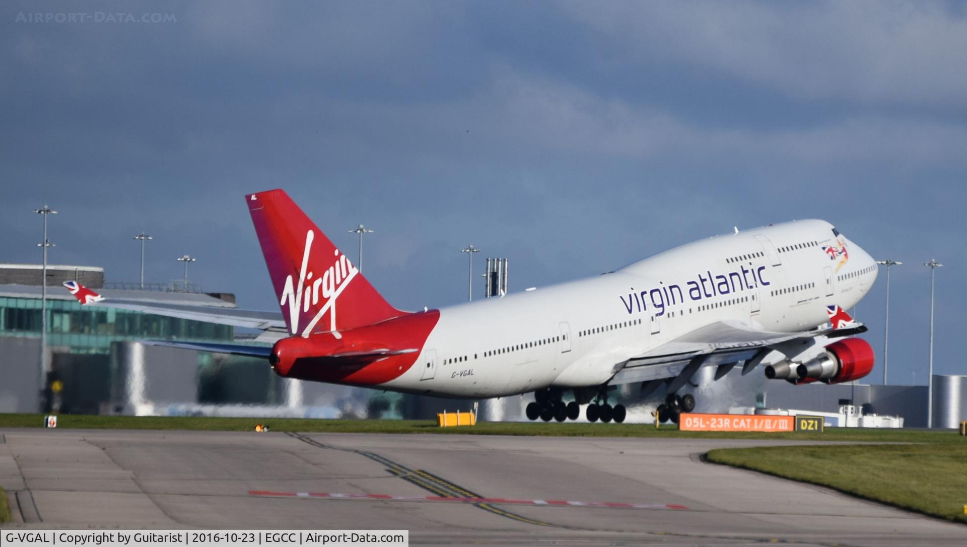 G-VGAL, 2001 Boeing 747-443 C/N 32337, At Manchester