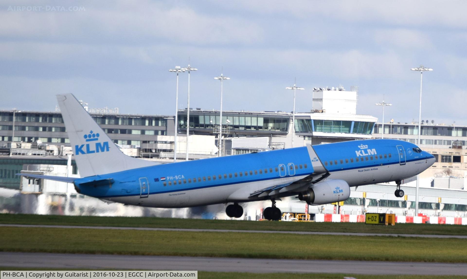 PH-BCA, 2010 Boeing 737-8K2 C/N 37820, At Manchester