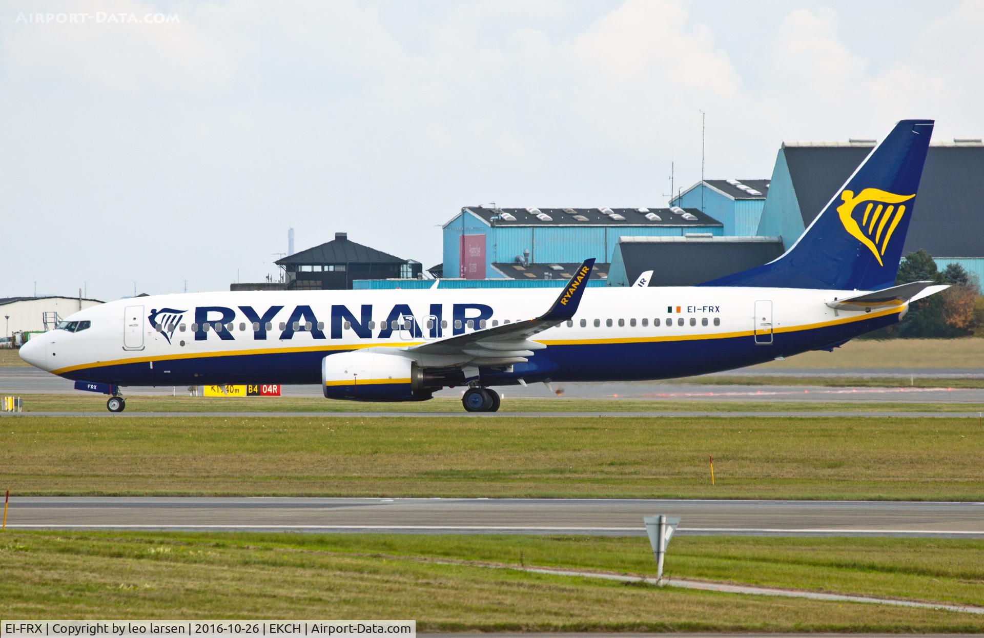 EI-FRX, 2016 Boeing 737-8AS C/N 44746, Copenhagen 26-10-16