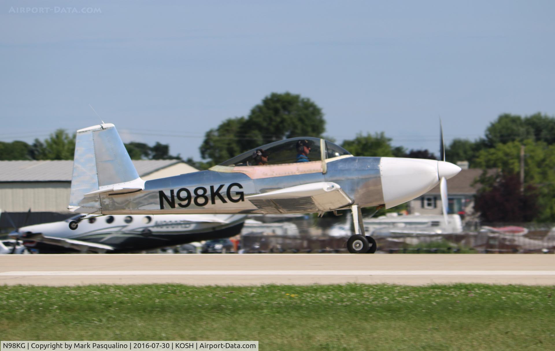 N98KG, 2015 Vans RV-8 C/N 83002, Vans RV-8