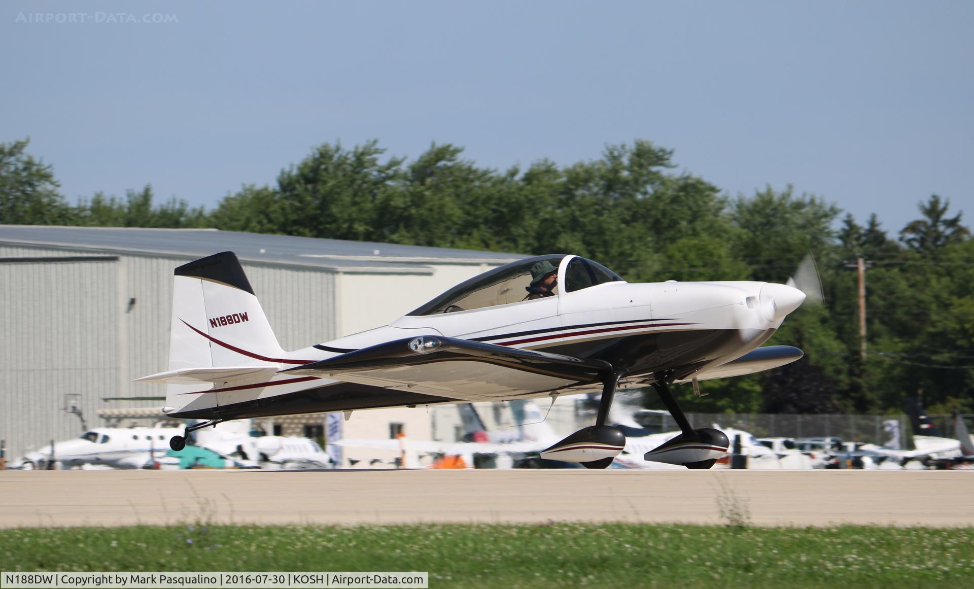 N188DW, 2012 Vans RV-8 C/N 83626, Vans RV-8