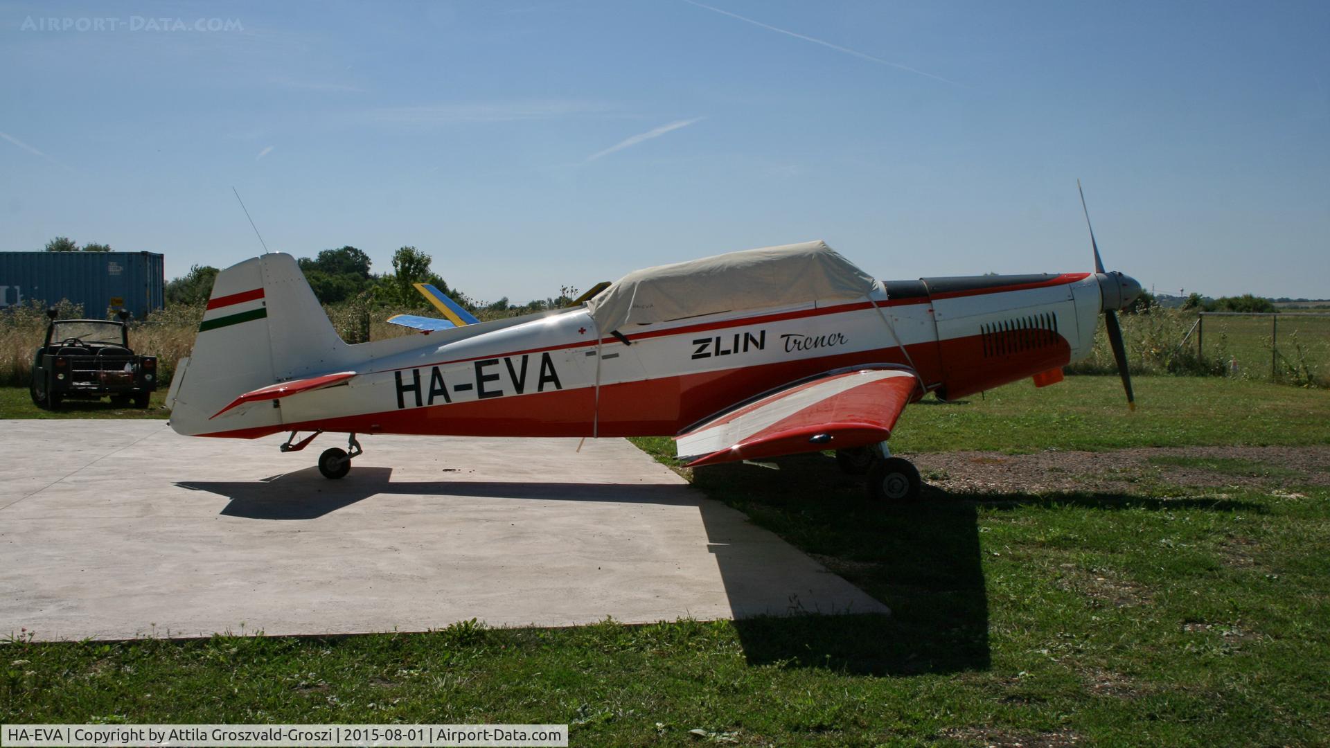 HA-EVA, Zlin 526M Trener C/N 1021, Atkár Airfield, Hungary