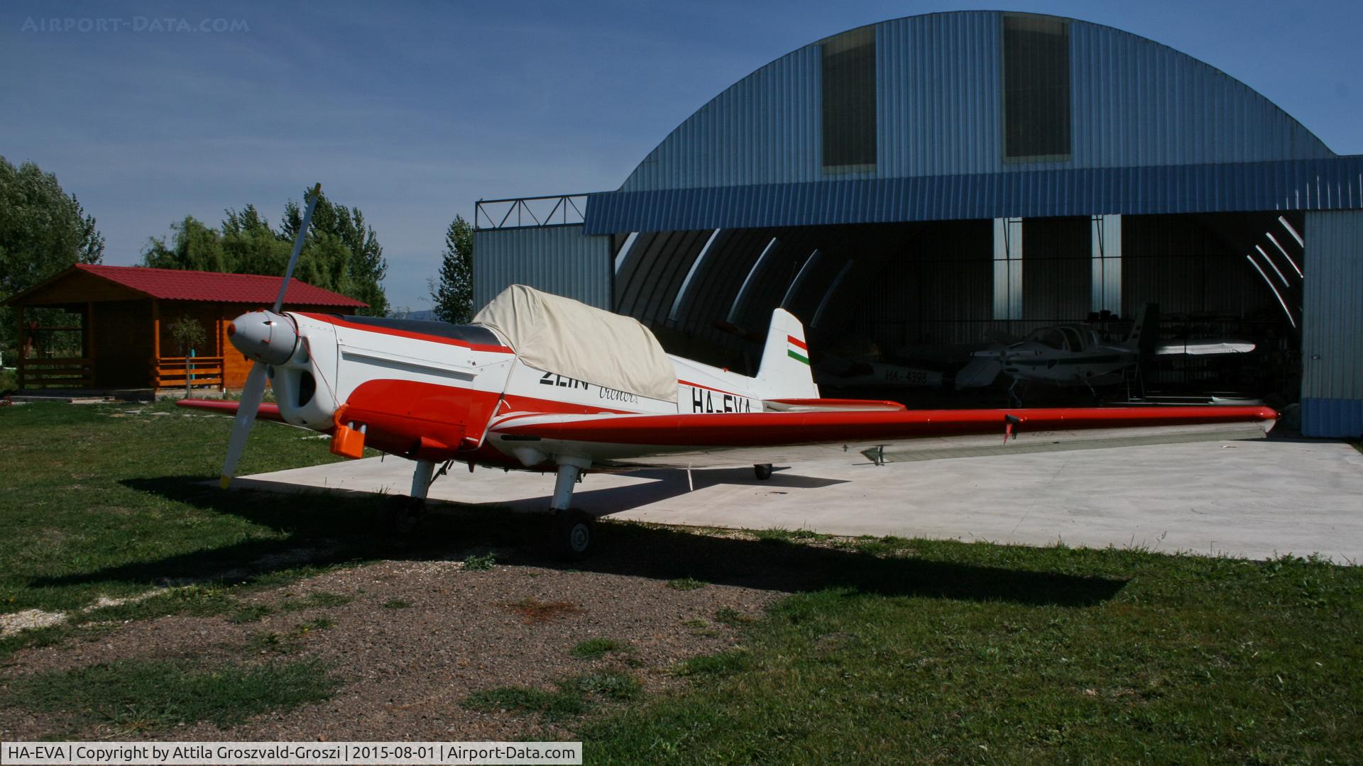 HA-EVA, Zlin 526M Trener C/N 1021, Atkár Airfield, Hungary
