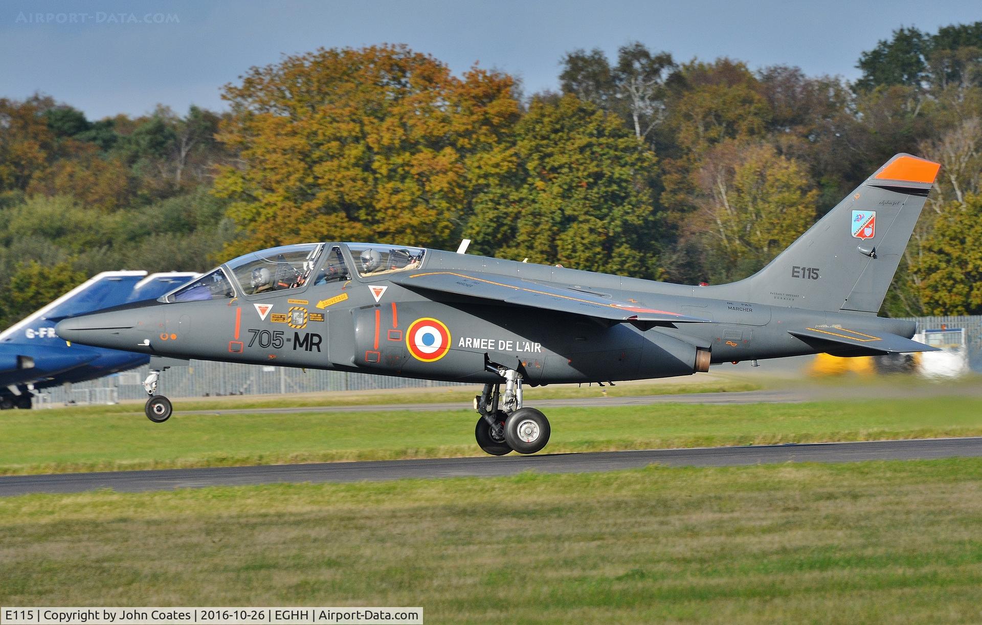 E115, Dassault-Dornier Alpha Jet E C/N E115, Touch and go by 705-MR
