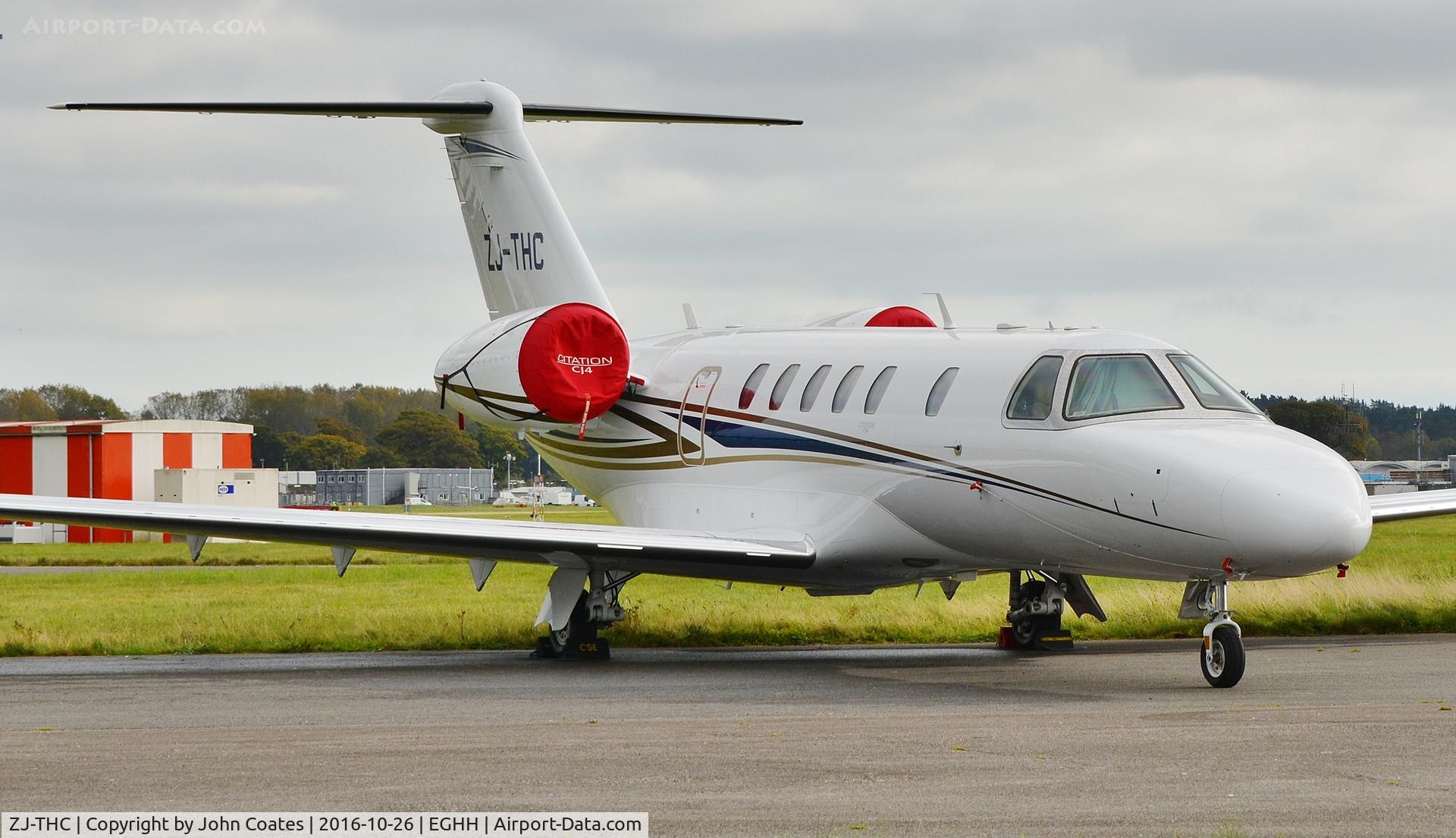 ZJ-THC, 2015 Cessna 525C CitationJet CJ4 C/N 525C-0200, At Citation Centre
