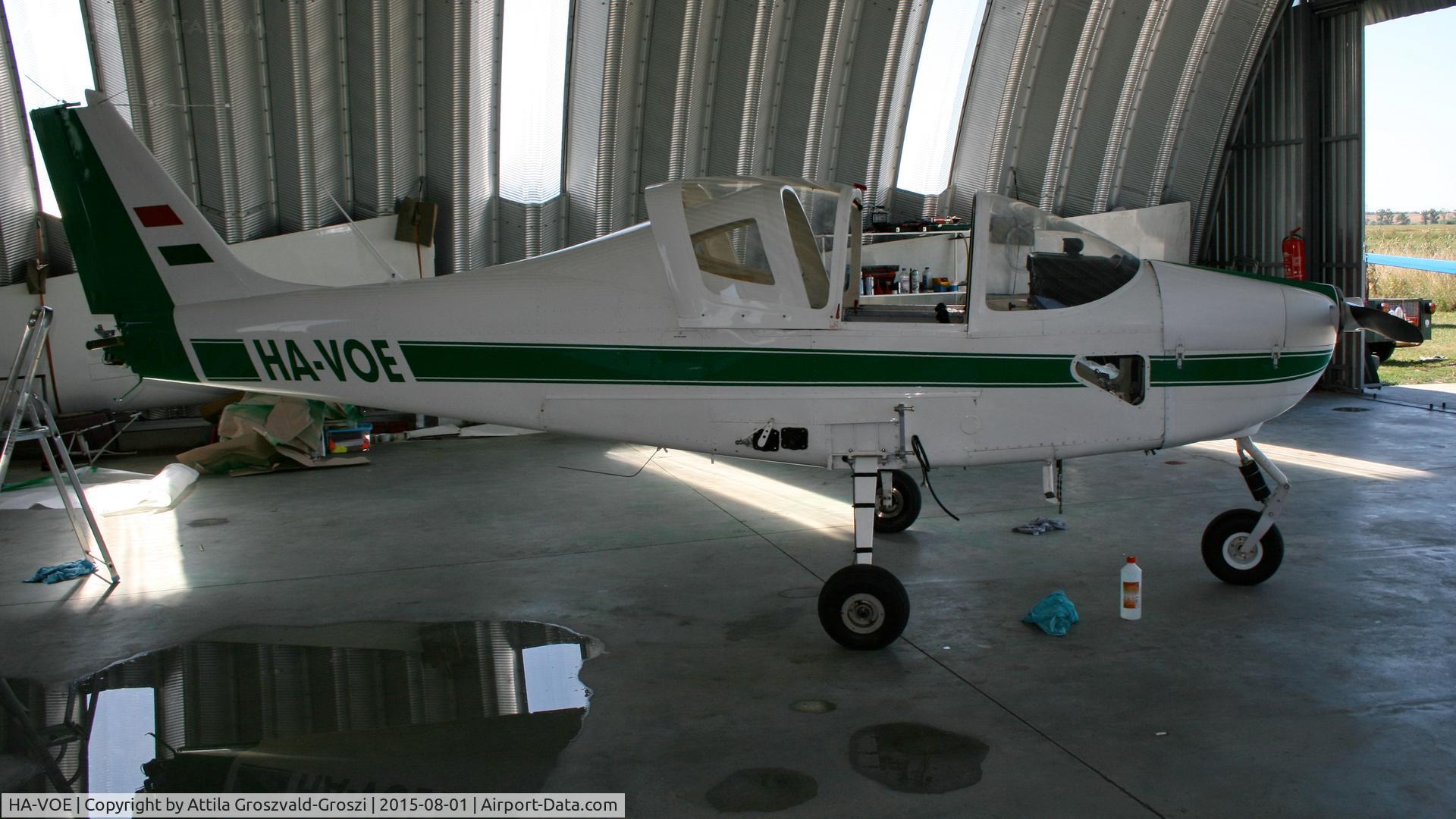 HA-VOE, 2008 Tecnam P-2002JF Sierra C/N 070, Atkár Airfield, Hungary