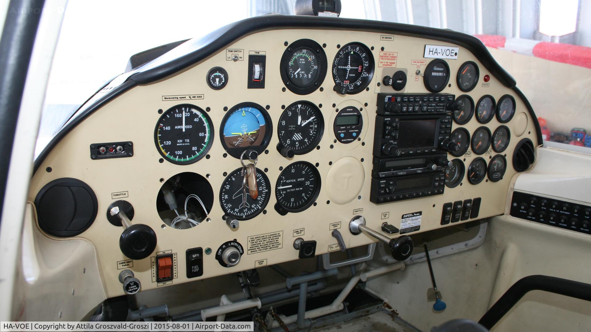 HA-VOE, 2008 Tecnam P-2002JF Sierra C/N 070, Atkár Airfield, Hungary