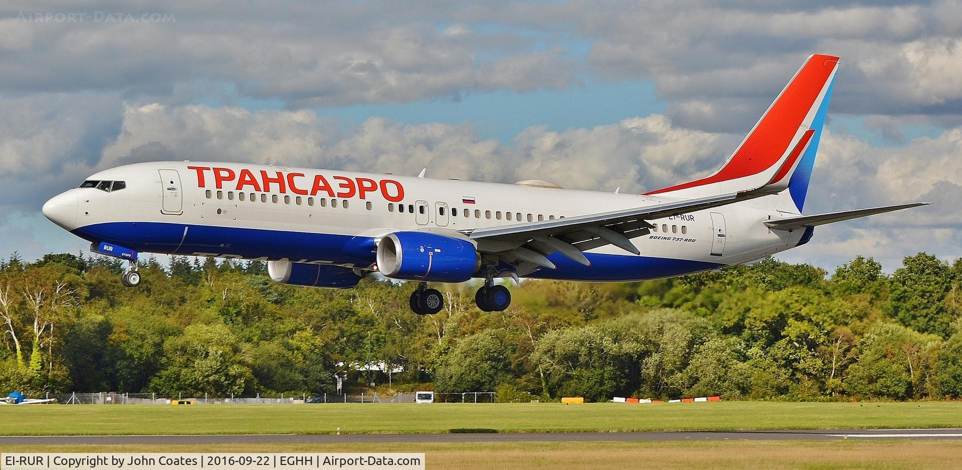 EI-RUR, 2015 Boeing 737-8MC C/N 44435, Arriving for repaint