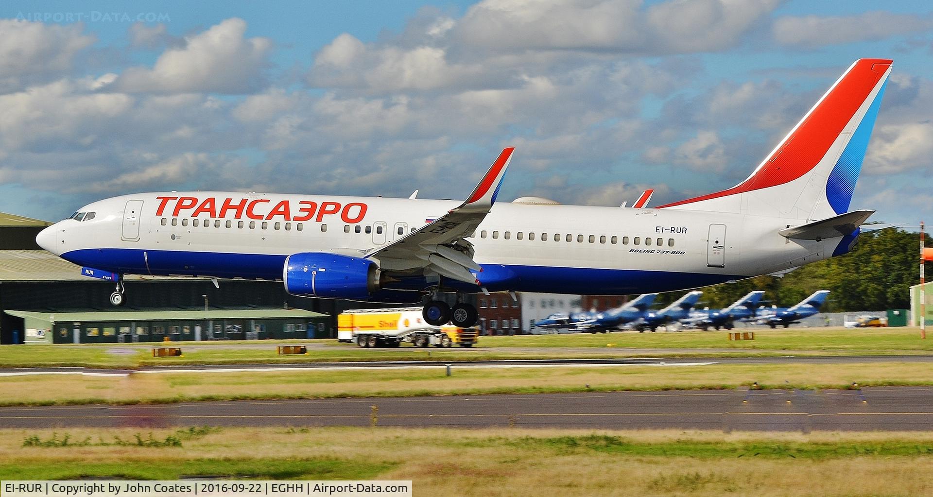 EI-RUR, 2015 Boeing 737-8MC C/N 44435, Arriving for repaint to Rossiya livery