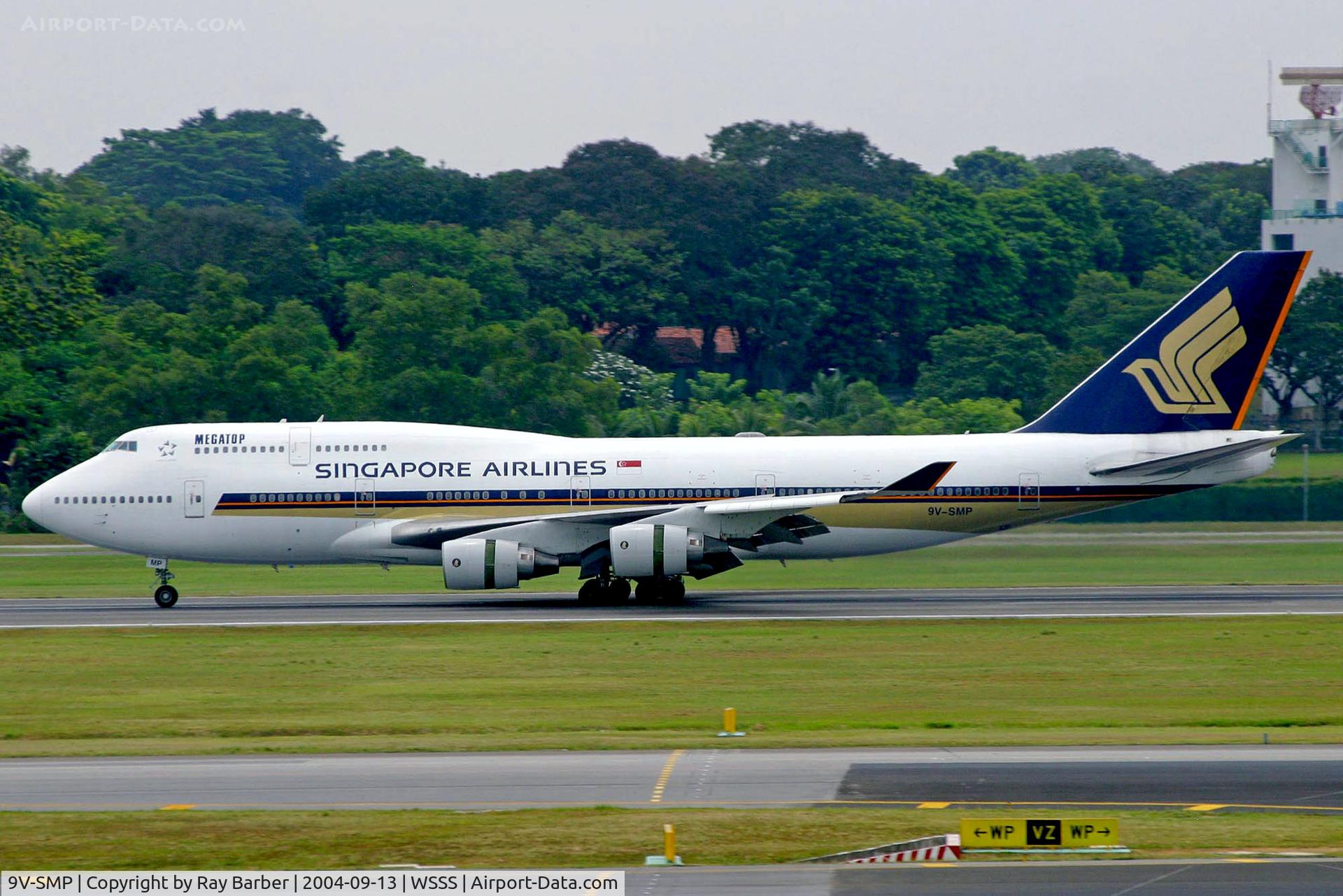 9V-SMP, 2002 Boeing 747-412/BCF C/N 27067, Boeing 747-412 [27067] (Singapore Airlines) Singapore-Changi~9V 13/09/2004