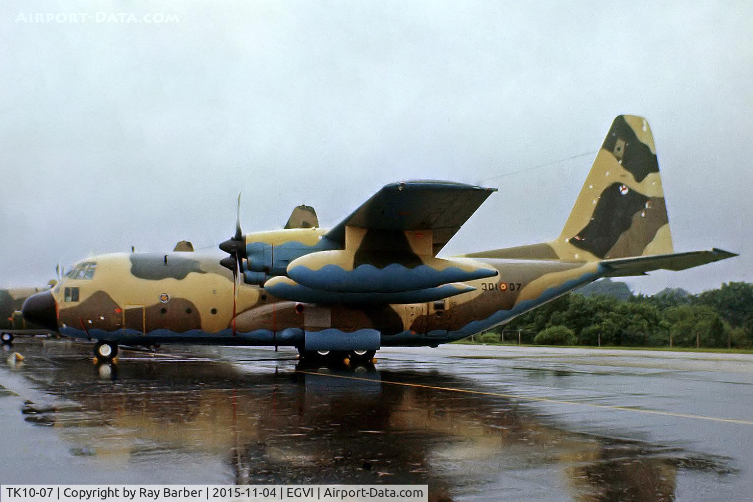 TK10-07, Lockheed KC-130H Hercules C/N 382-4652, Lockheed KC-130H Hercules [4652] (Spanish Air Force) RAF Greenham Common~G 24/06/1979. From a slide.