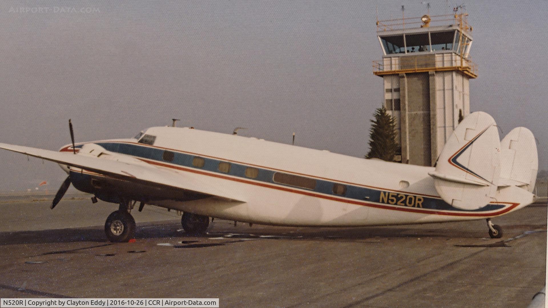 N520R, Lockheed 18-56 Lodestar C/N 2183, Concord Airport California.