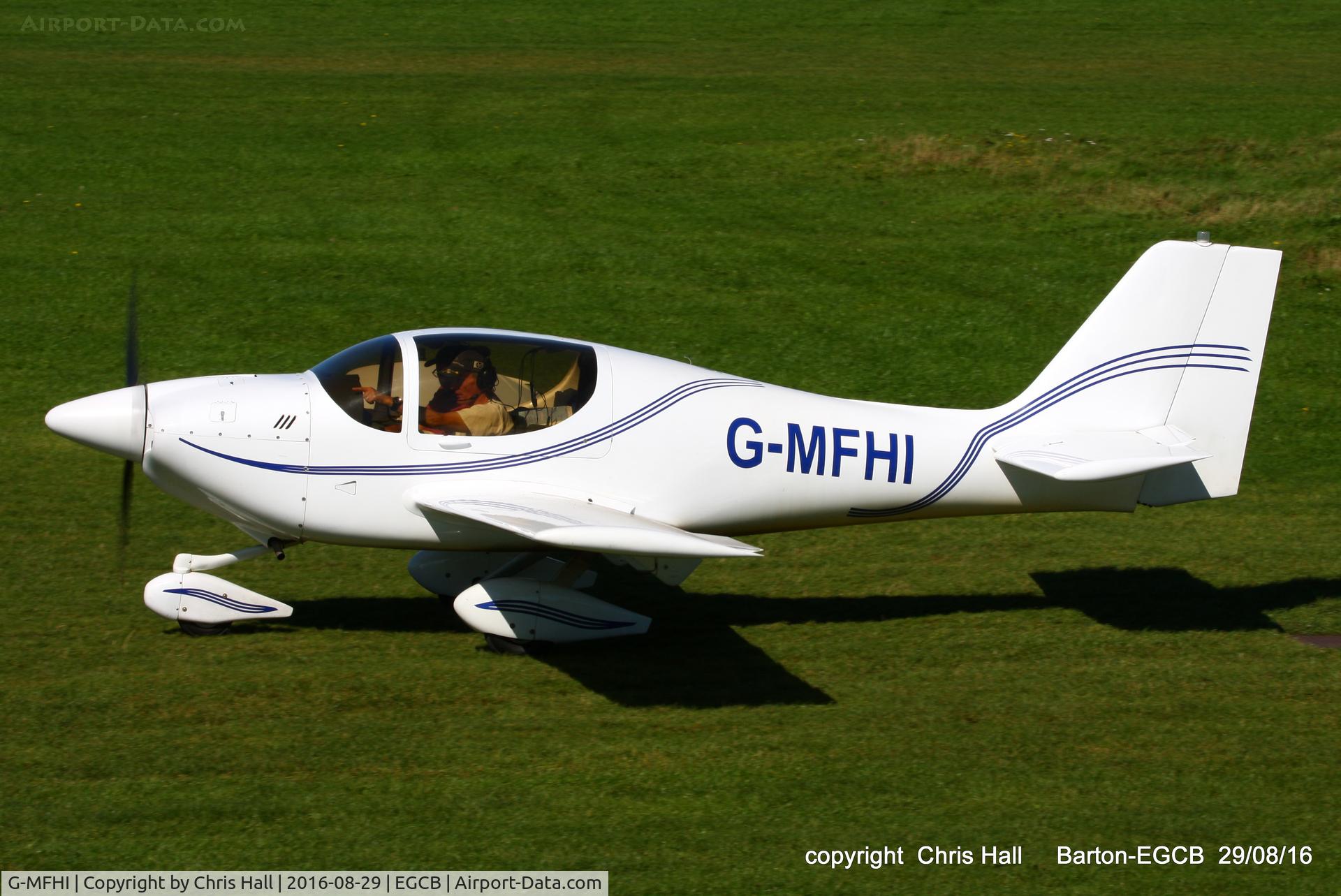 G-MFHI, 1998 Europa Tri-Gear C/N PFA 247-12841, at Barton