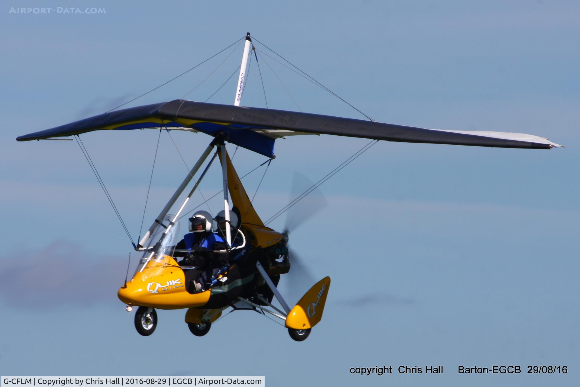 G-CFLM, 2008 Mainair Pegasus Quik C/N 8399, at Barton