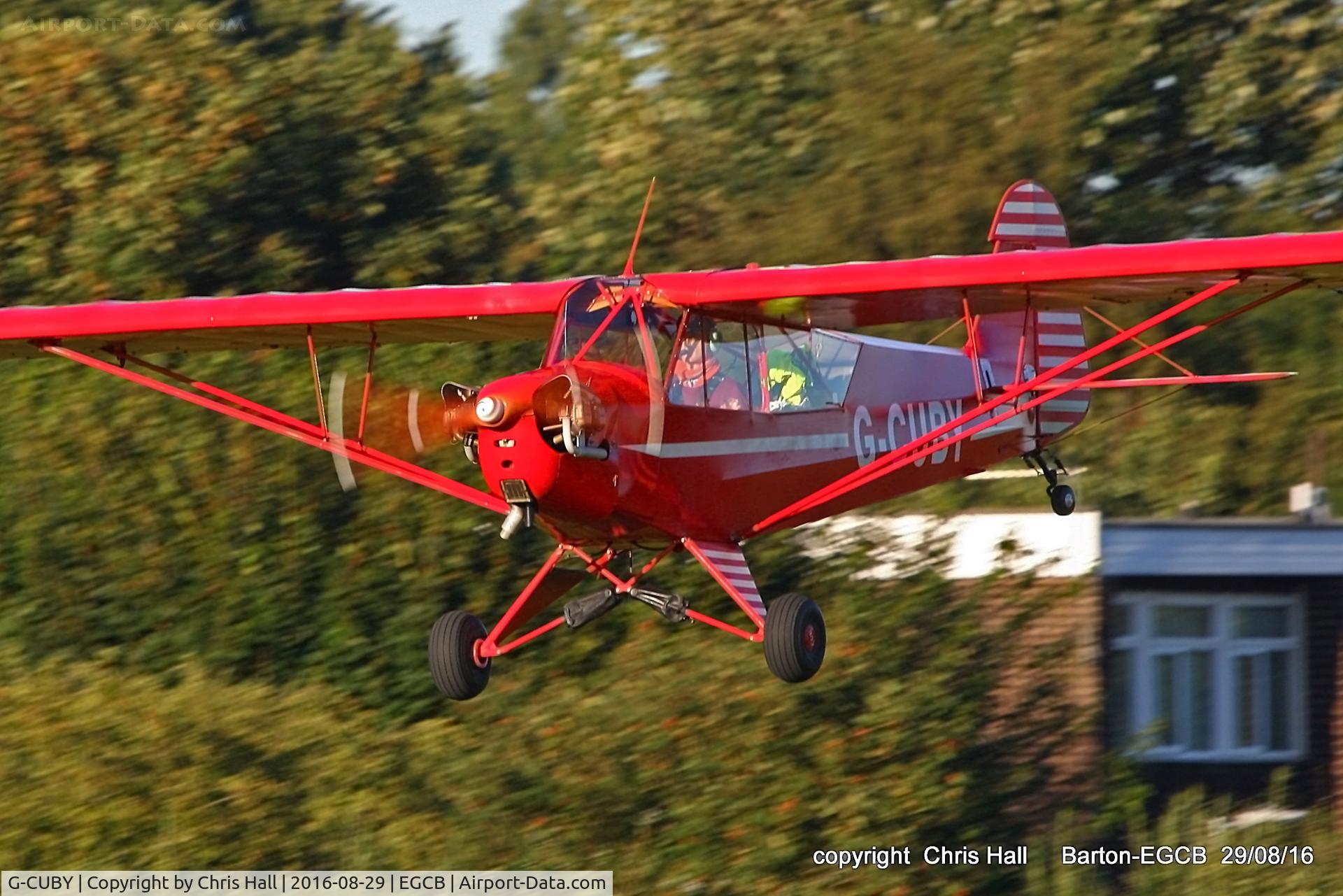 G-CUBY, 1945 Piper J3C-65 Cub Cub C/N 16317, at Barton