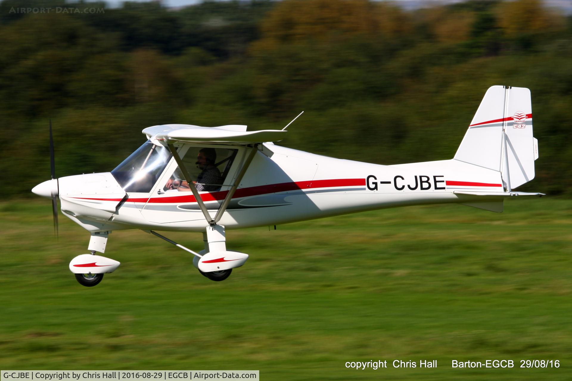 G-CJBE, 2016 Comco Ikarus C42 FB80 C/N 1511-7427, at Barton
