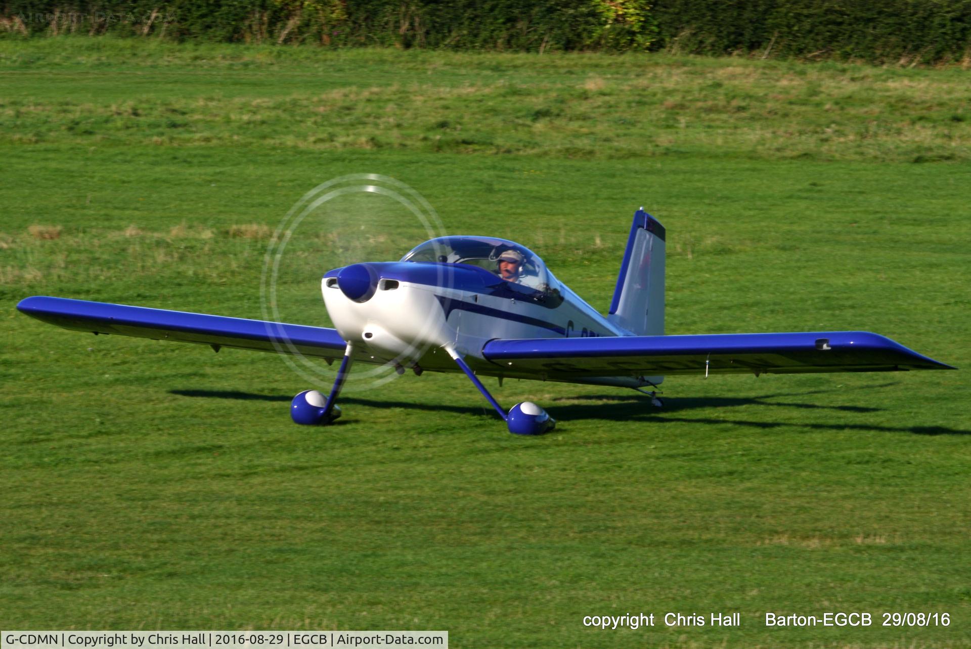 G-CDMN, 2007 Van's RV-9 C/N PFA 320-14108, at Barton