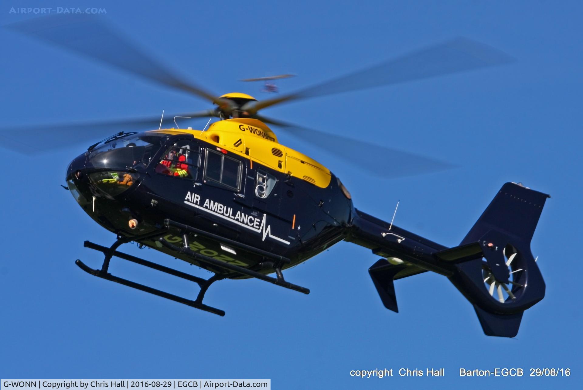 G-WONN, 2007 Eurocopter EC-135T-2+ C/N 0597, at Barton