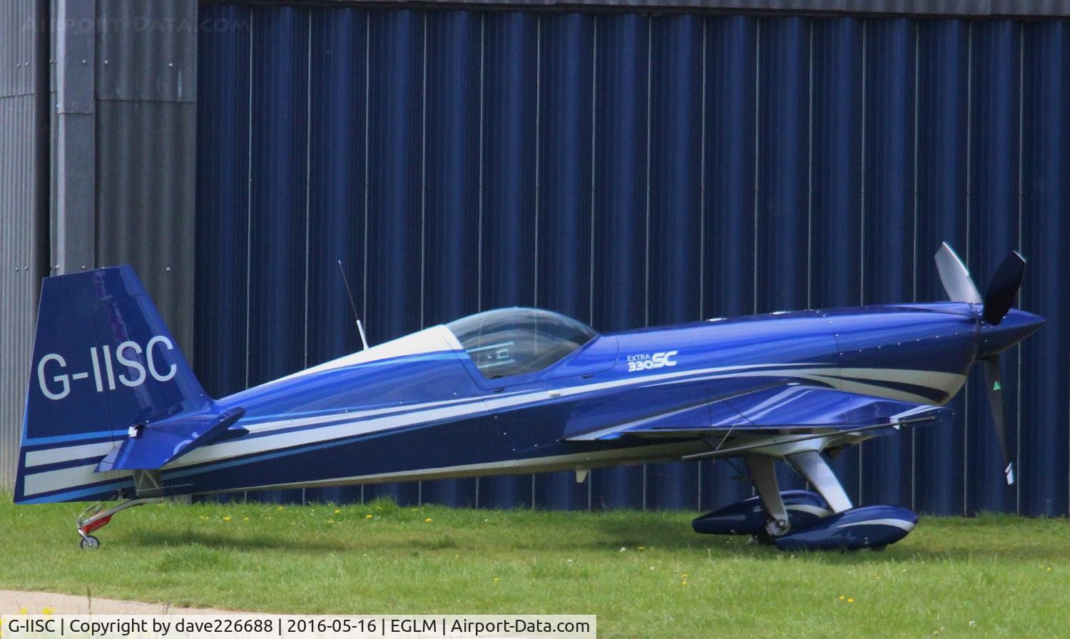G-IISC, 2015 Extra EA-300SC C/N SC058, G IISC 2015 Extra EA300 at White Waltham EGLM