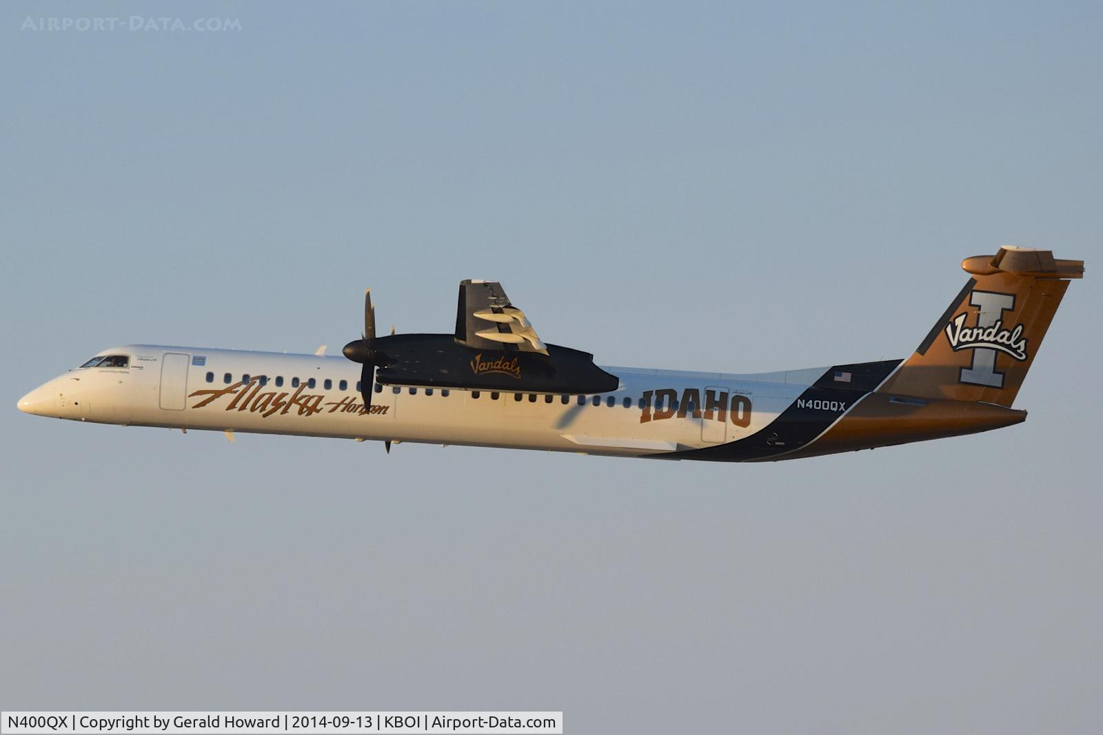 N400QX, 2000 Bombardier DHC-8-402 Dash 8 C/N 4030, University of Idaho