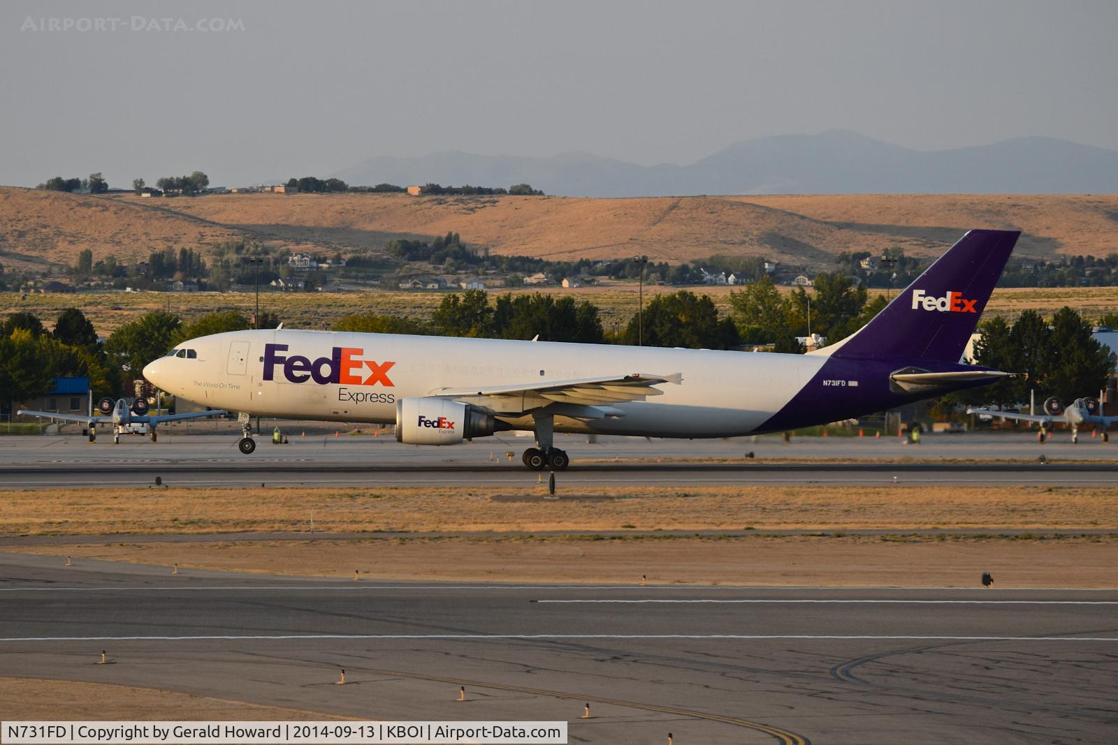 N731FD, 1993 Airbus A300B4-605R C/N 709, Daily FedEx flight