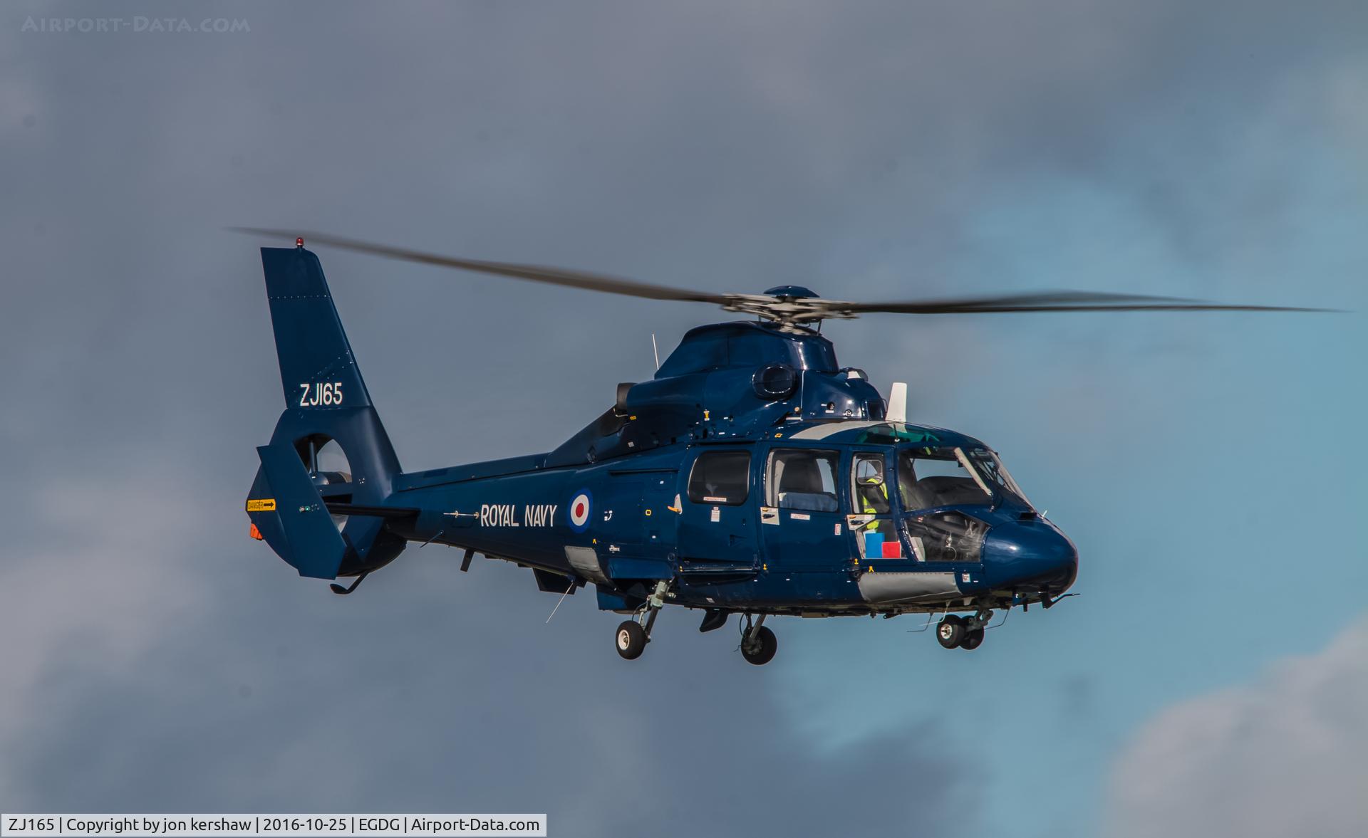 ZJ165, Eurocopter AS-365N-2 C/N 6372, Newquay Cornwall