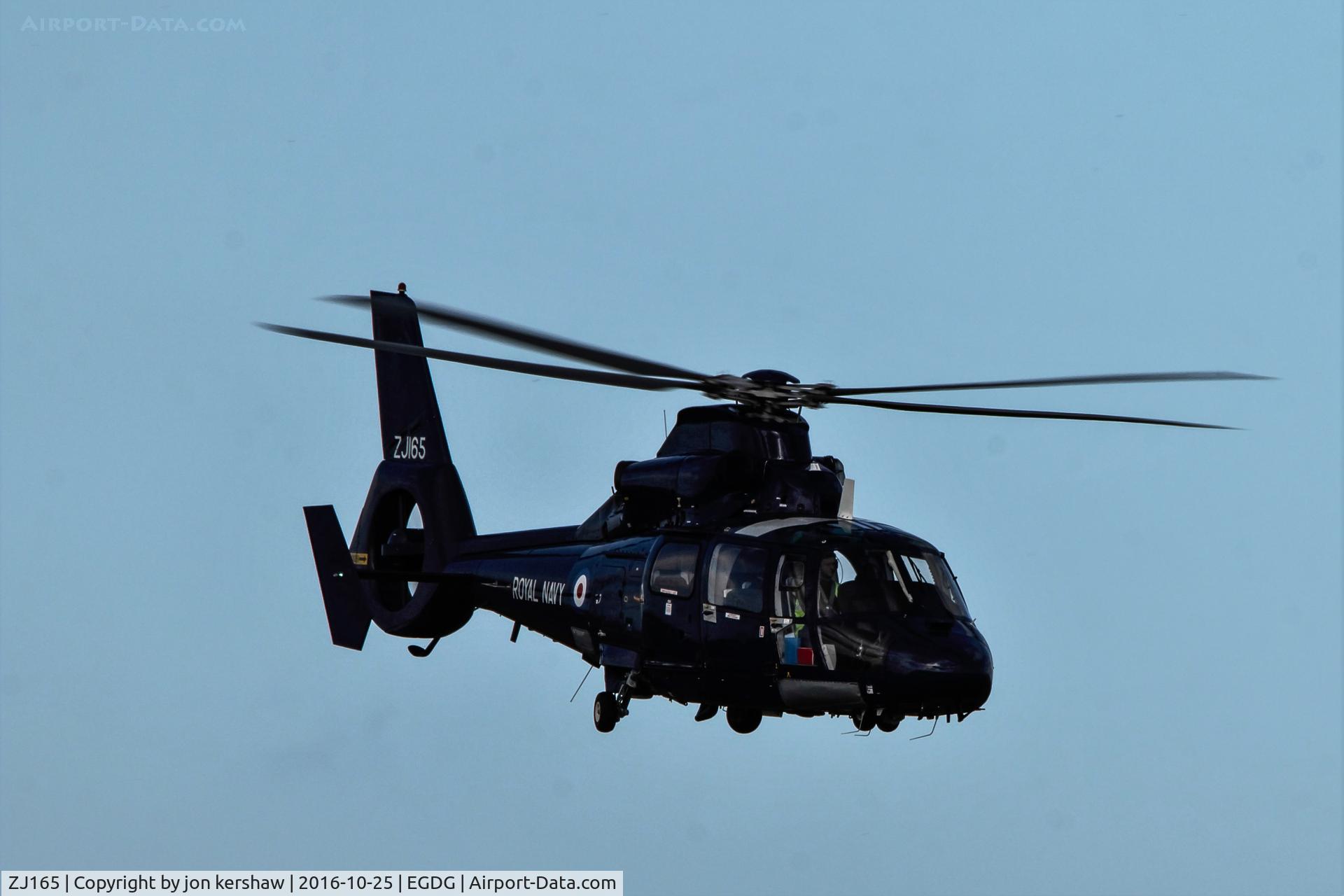 ZJ165, Eurocopter AS-365N-2 C/N 6372, Newquay Cornwall