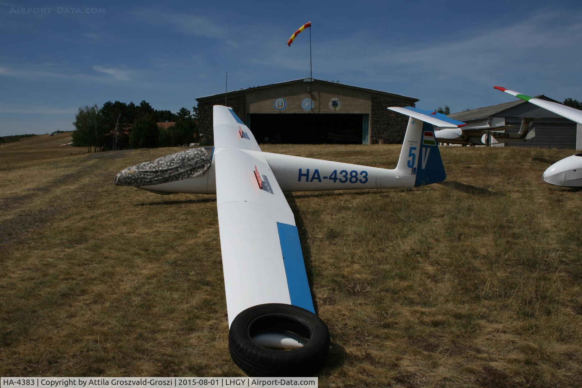 HA-4383, 1977 PZL-Bielsko SZD-30 Pirat C/N S-08.35, Gyöngyös-Pipishegy Airfield, Hungary