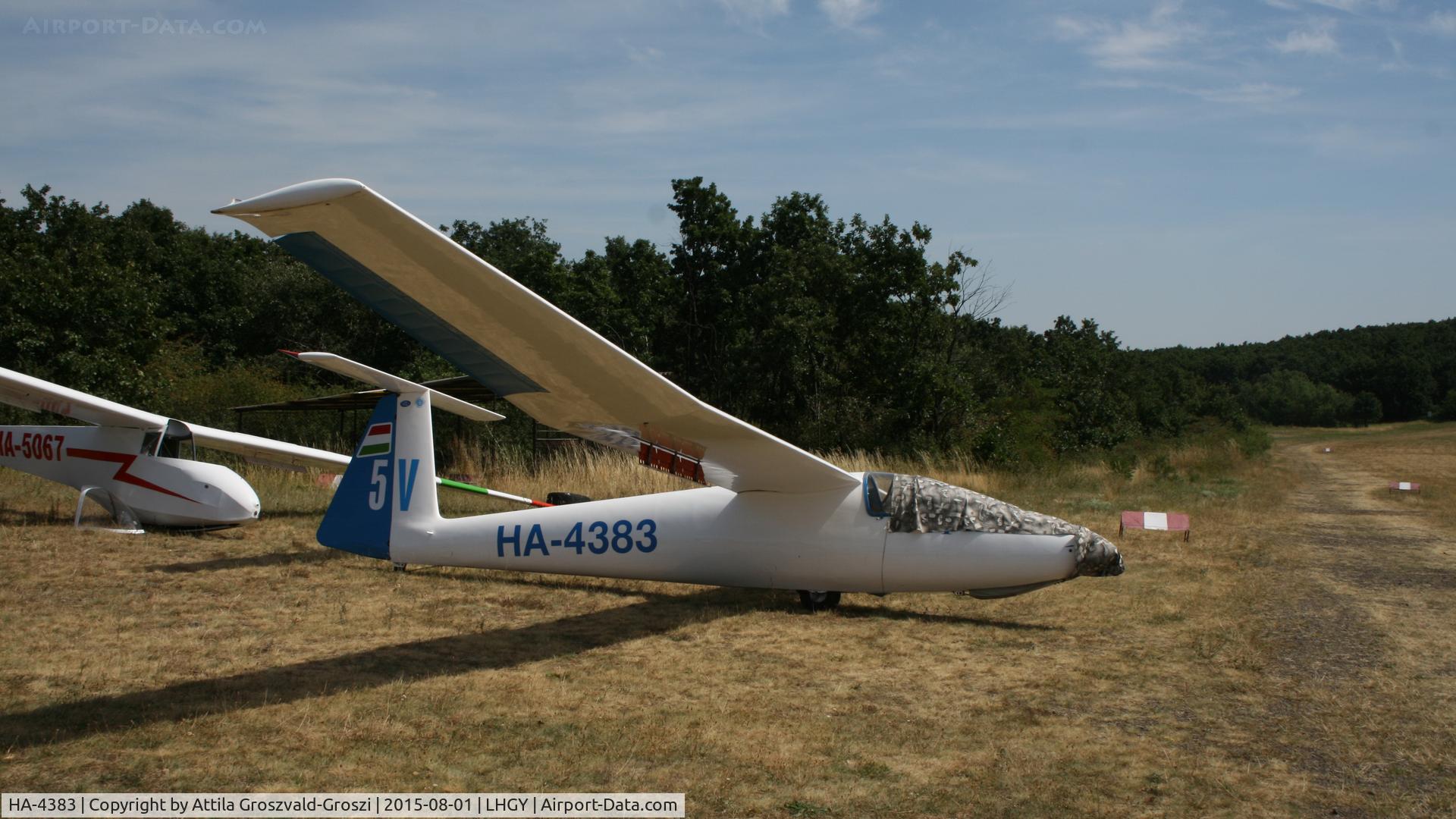 HA-4383, 1977 PZL-Bielsko SZD-30 Pirat C/N S-08.35, Gyöngyös-Pipishegy Airfield, Hungary