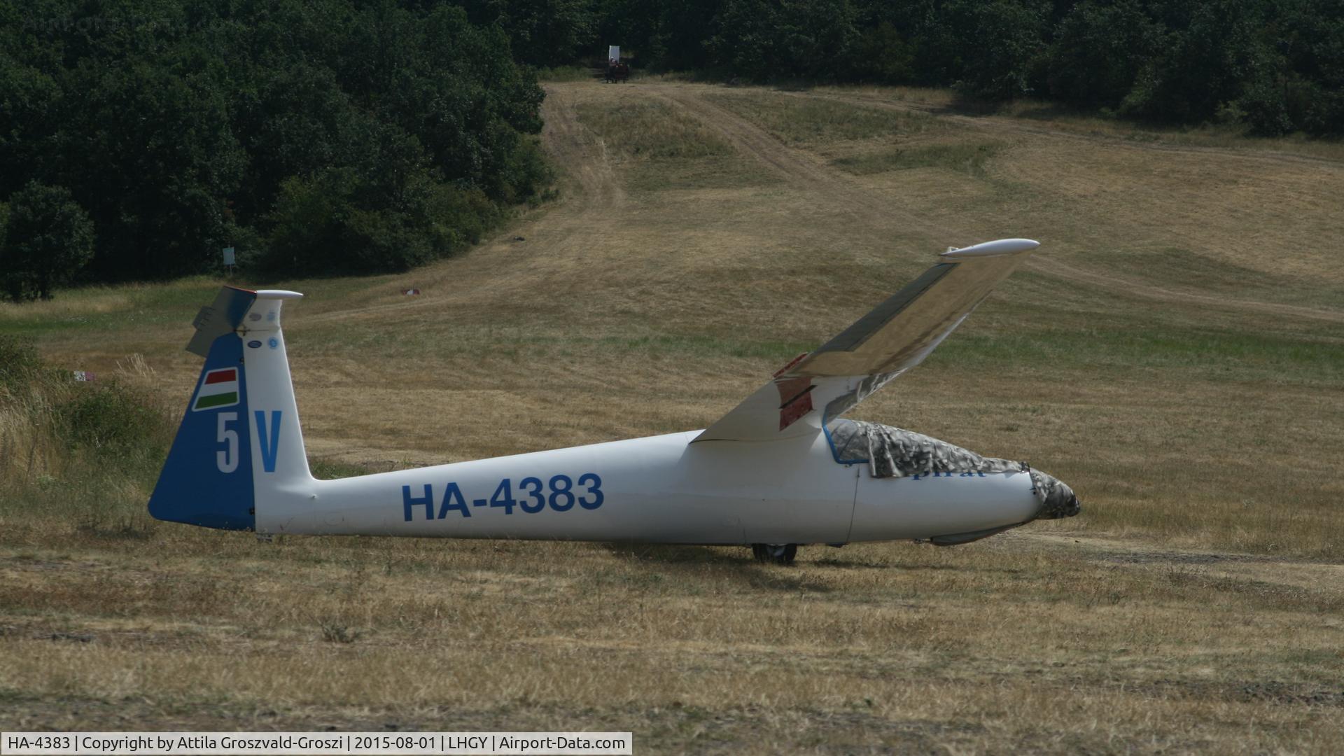HA-4383, 1977 PZL-Bielsko SZD-30 Pirat C/N S-08.35, Gyöngyös-Pipishegy Airfield, Hungary