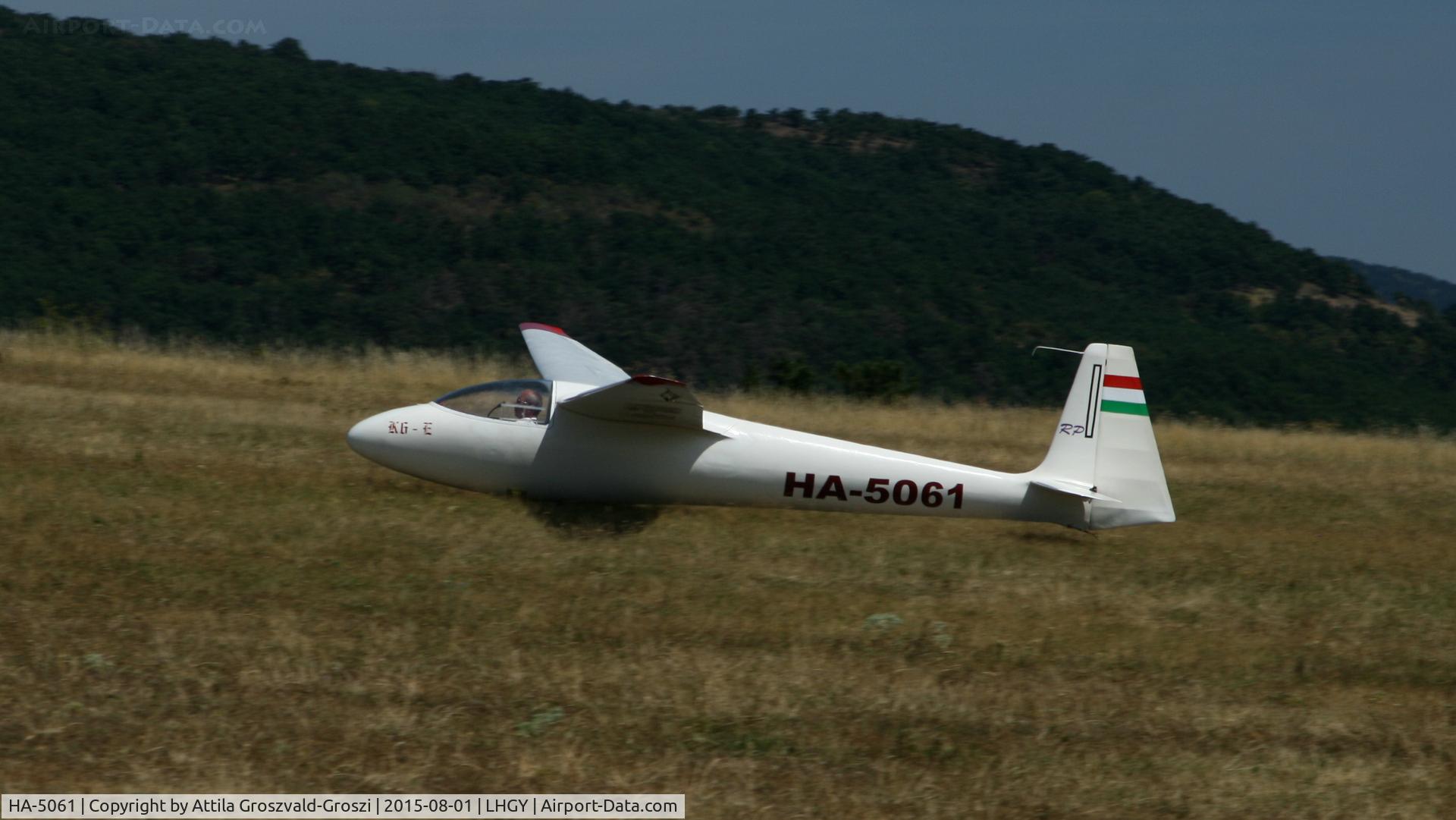 HA-5061, 1966 Schleicher Ka-6E Rhonsegler C/N 4023, Gyöngyös-Pipishegy Airfield, Hungary