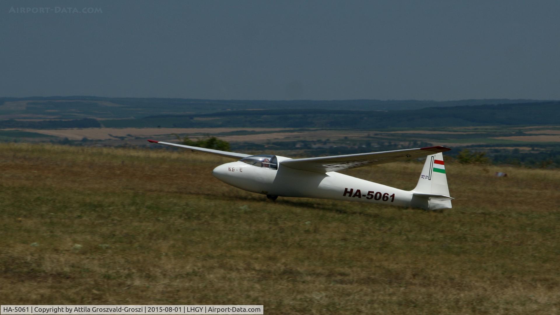 HA-5061, 1966 Schleicher Ka-6E Rhonsegler C/N 4023, Gyöngyös-Pipishegy Airfield, Hungary