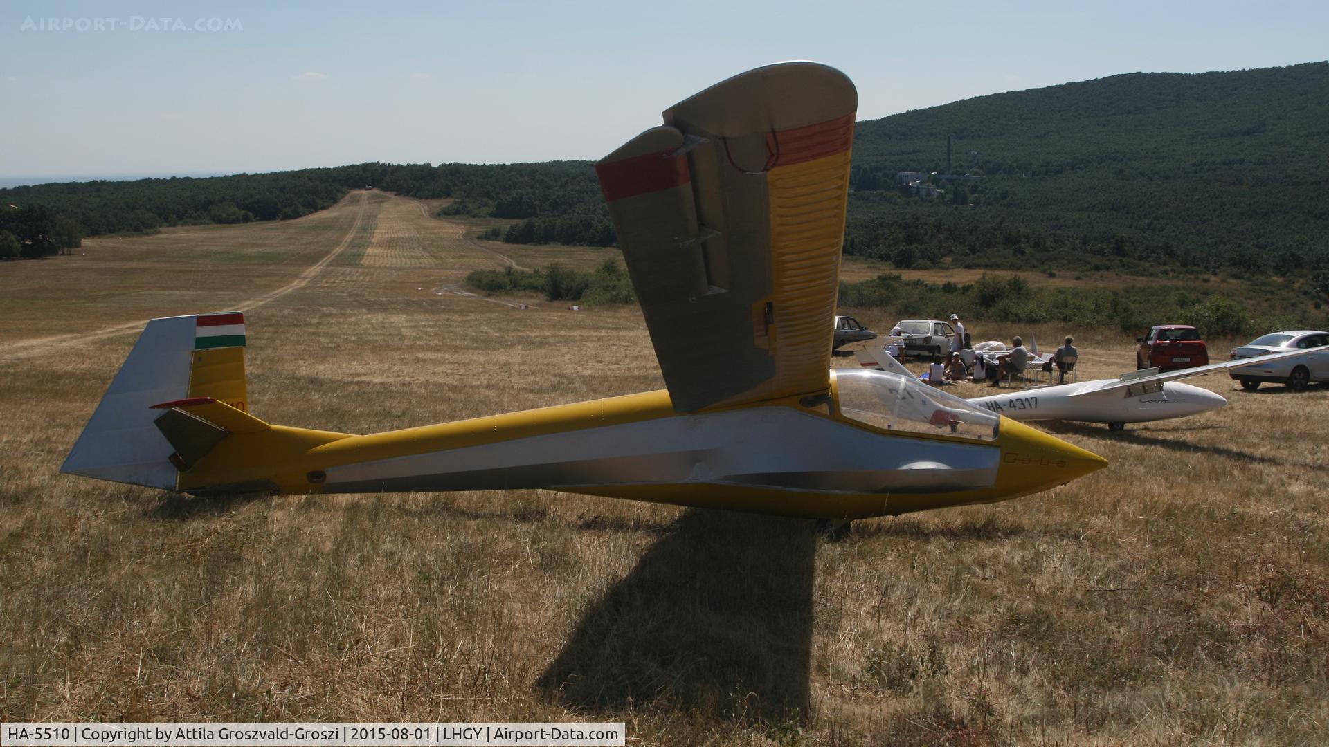 HA-5510, 1984 Rubik R-26SU Góbé 82 C/N AA800026, Gyöngyös-Pipishegy Airfield, Hungary
